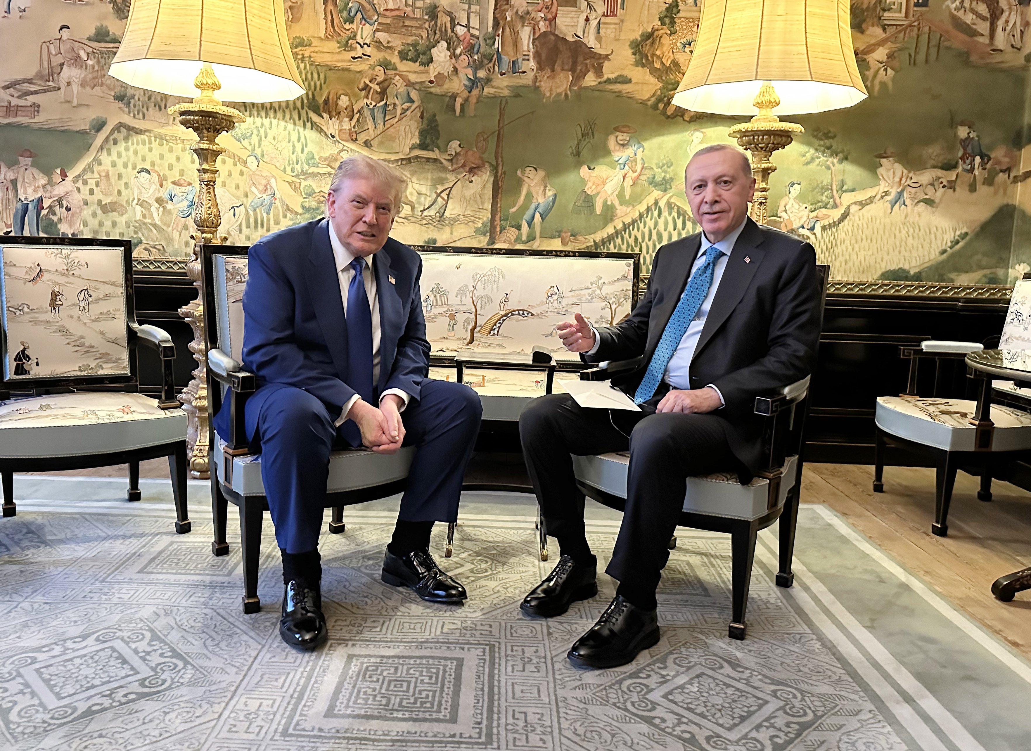 Cumhurbaşkanı Erdoğan ve ABD Başkanı Trump