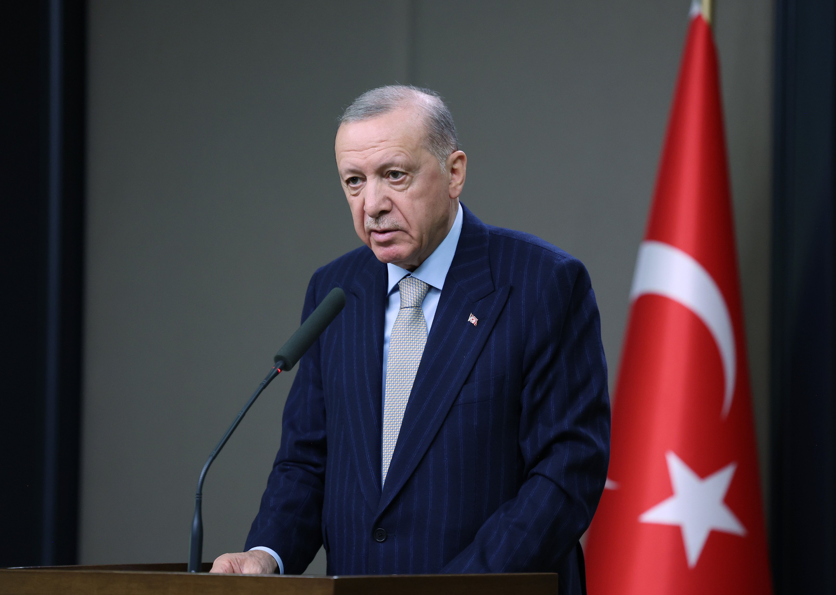 Cumhurbaşkanı Erdoğan basın açıklaması