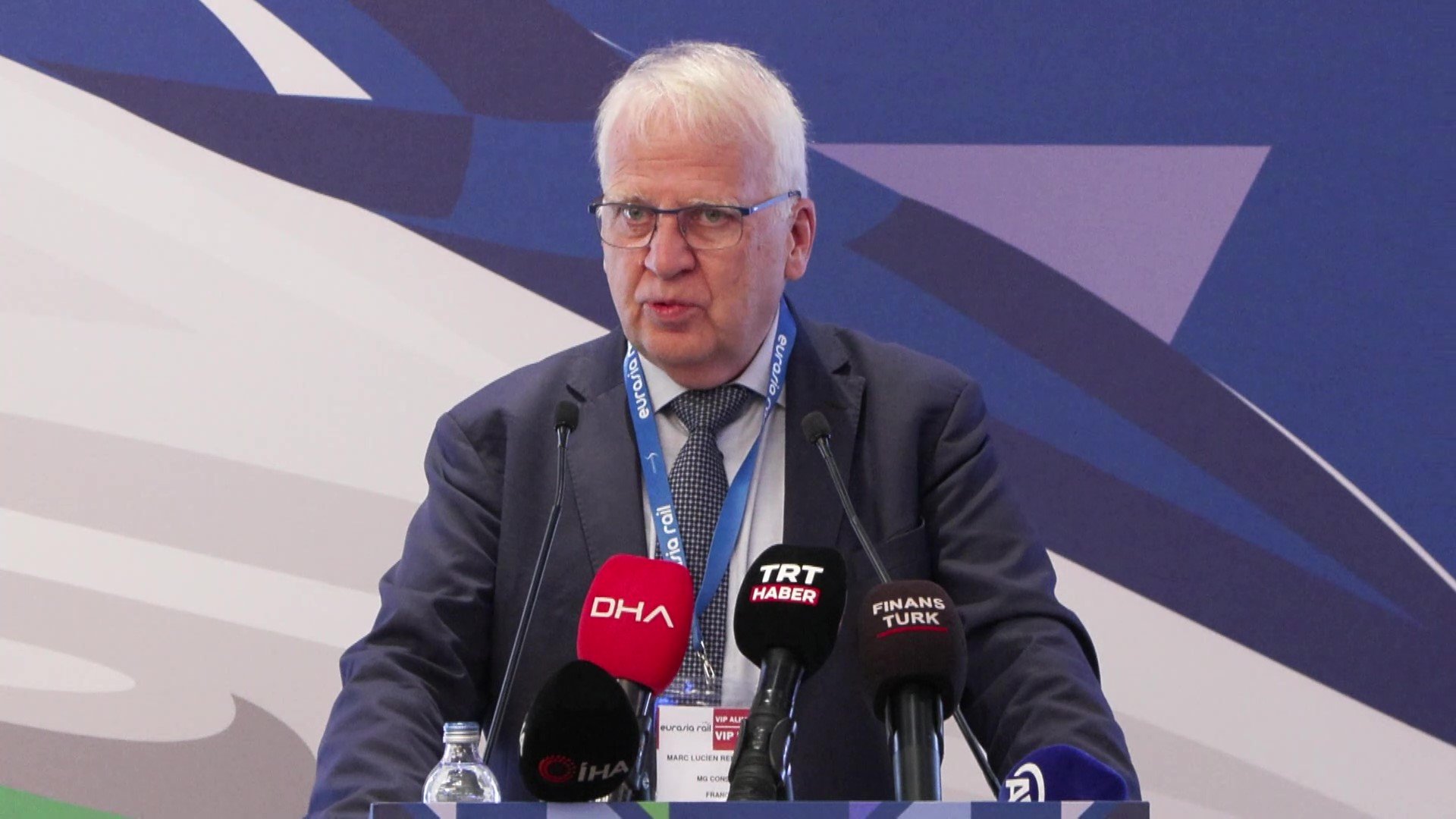 Bakan Uraloğlu Eurasia Rail Fuarı