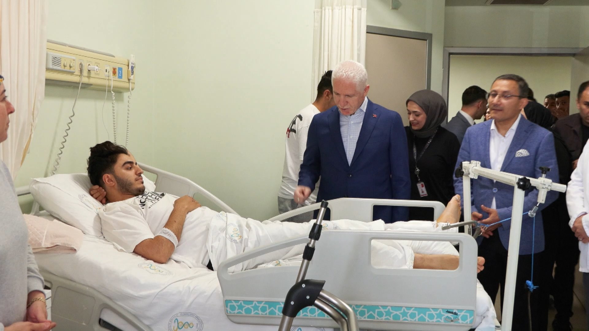 Vali Davut Gül Bağcılar Hastanesi Ziyareti