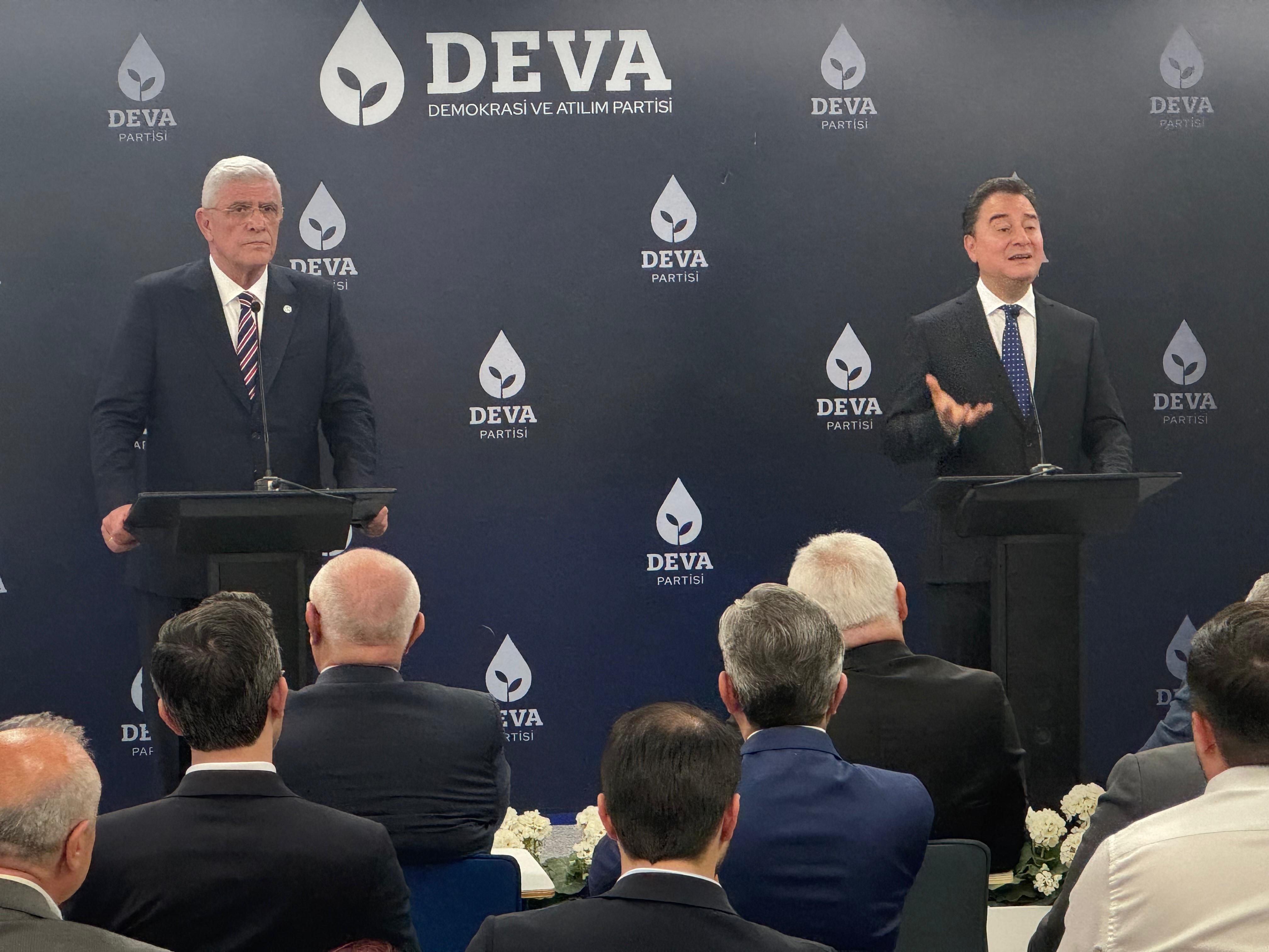 Müsavat Dervişoğlu ve Ali Babacan