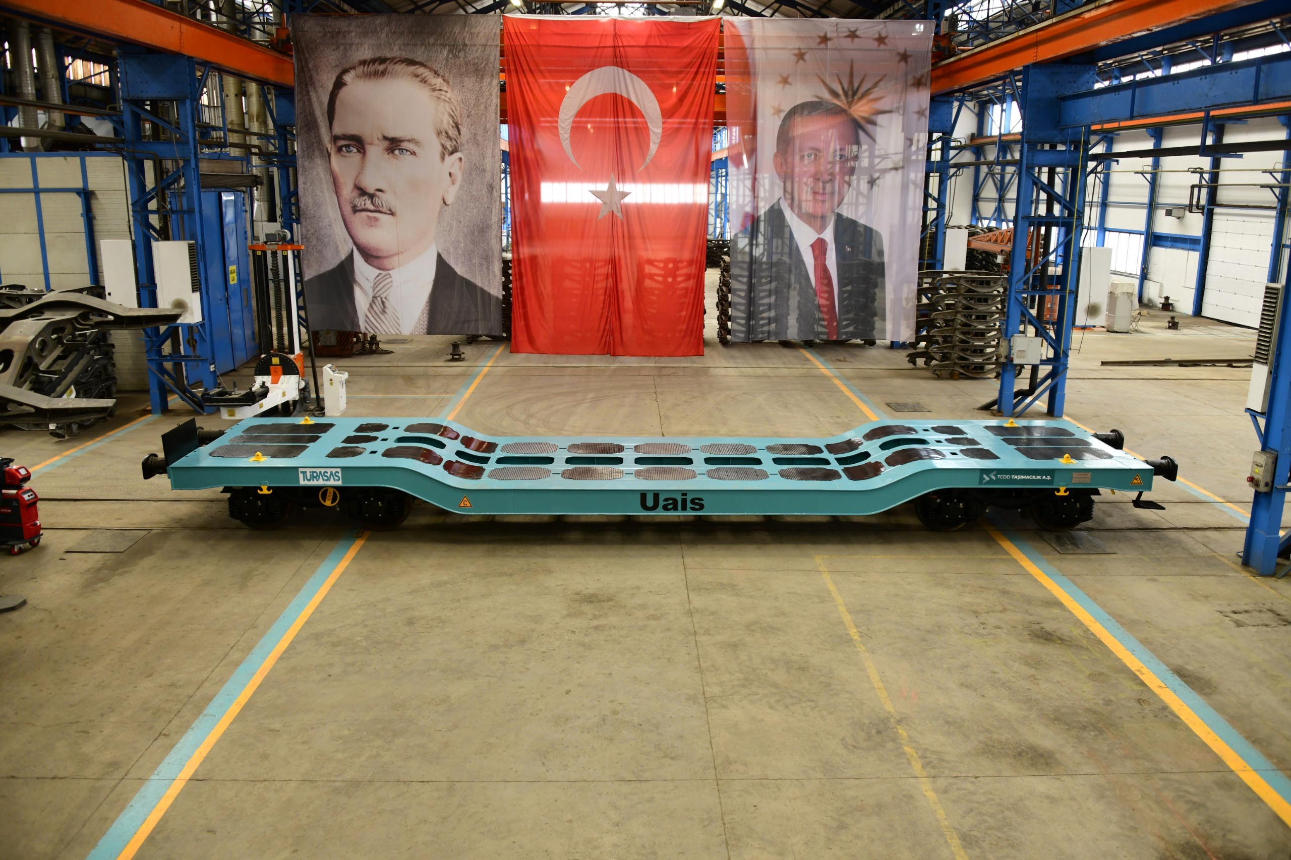 Altay Tankını Taşıyacak Yerli Vagon