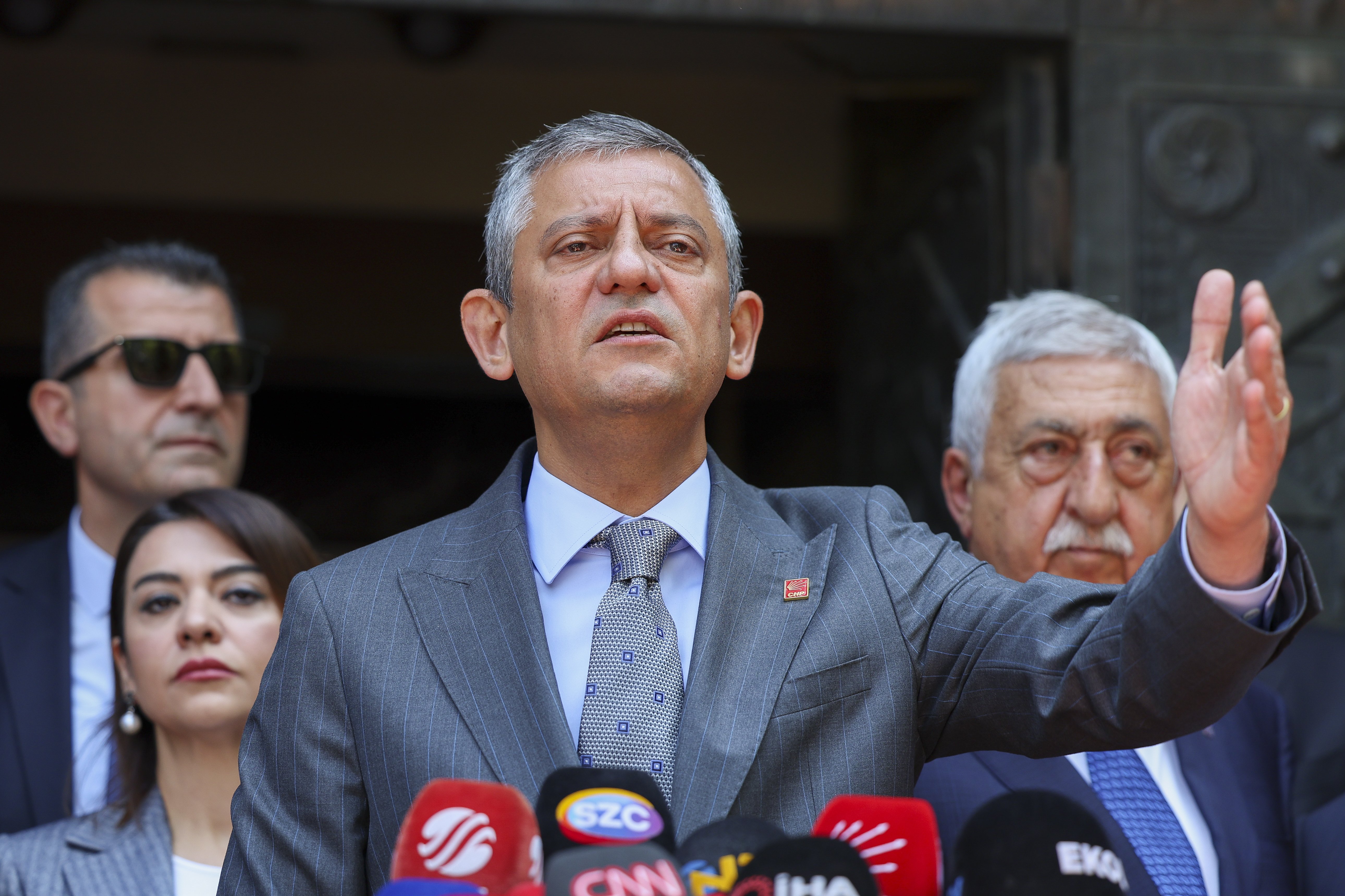 Özgür Özel ve TESK Heyeti