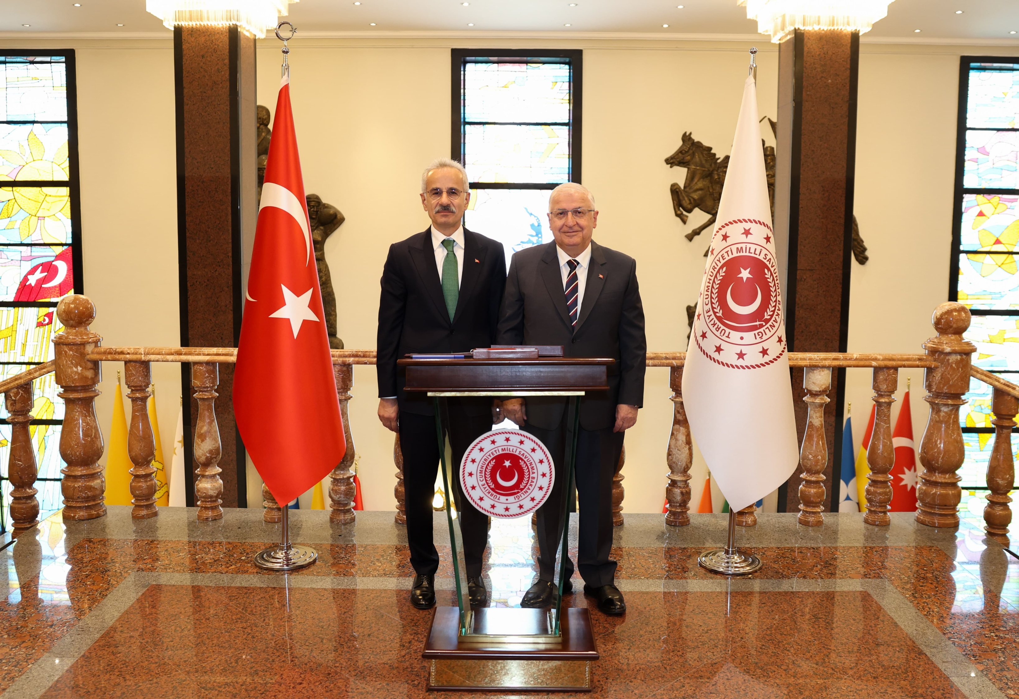 Milli Savunma Bakanı Güler ve Ulaştırma Bakanı Uraloğlu