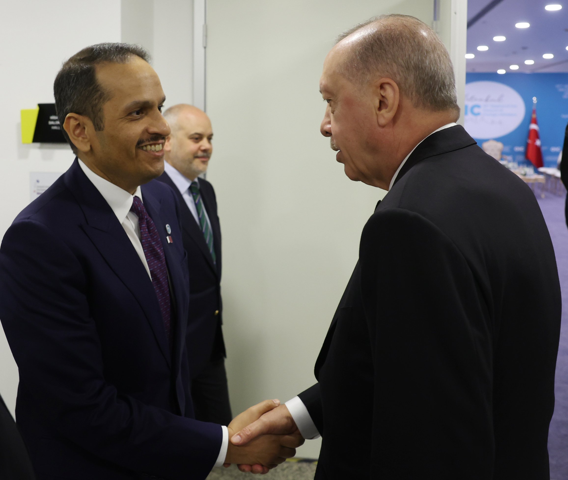 Cumhurbaşkanı Erdoğan ve Katar Başbakanı Al-Thani