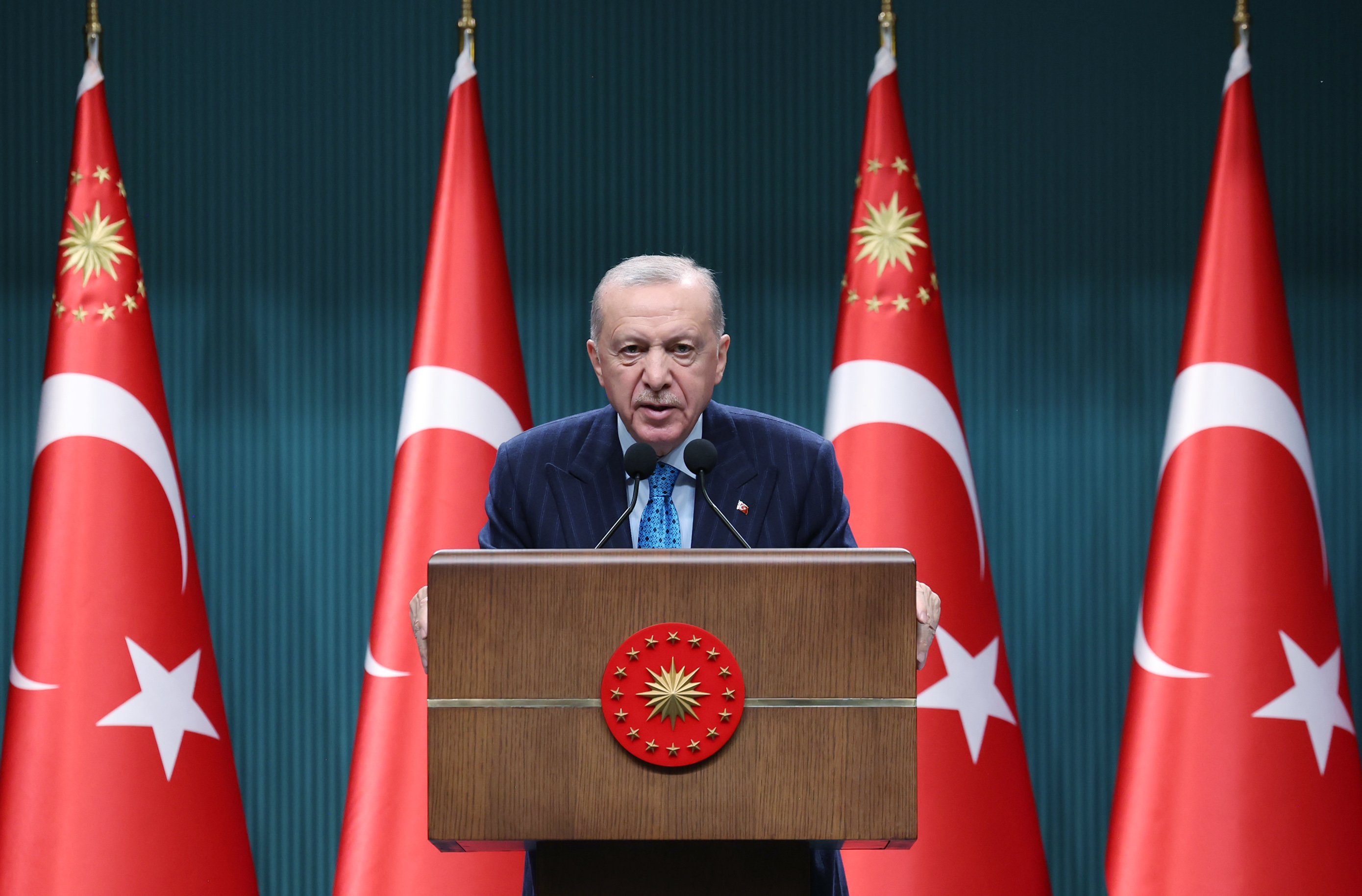 Cumhurbaşkanı Erdoğan Kabine Toplantısı Sonrası Açıklama Yapıyor