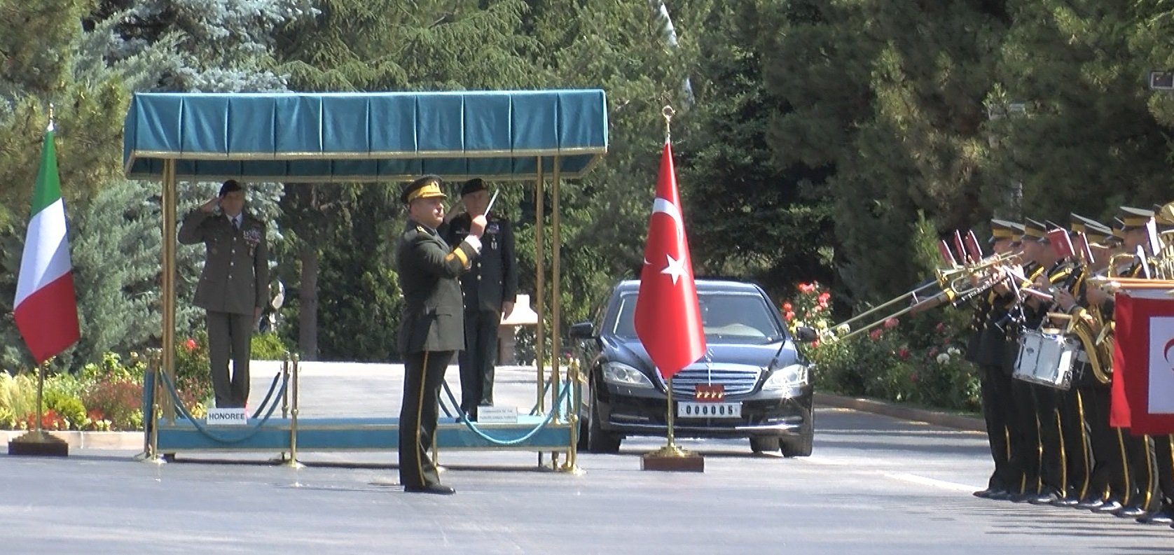 Genelkurmay Başkanı Gürak ve İtalyan Mevkidaşı Portolano