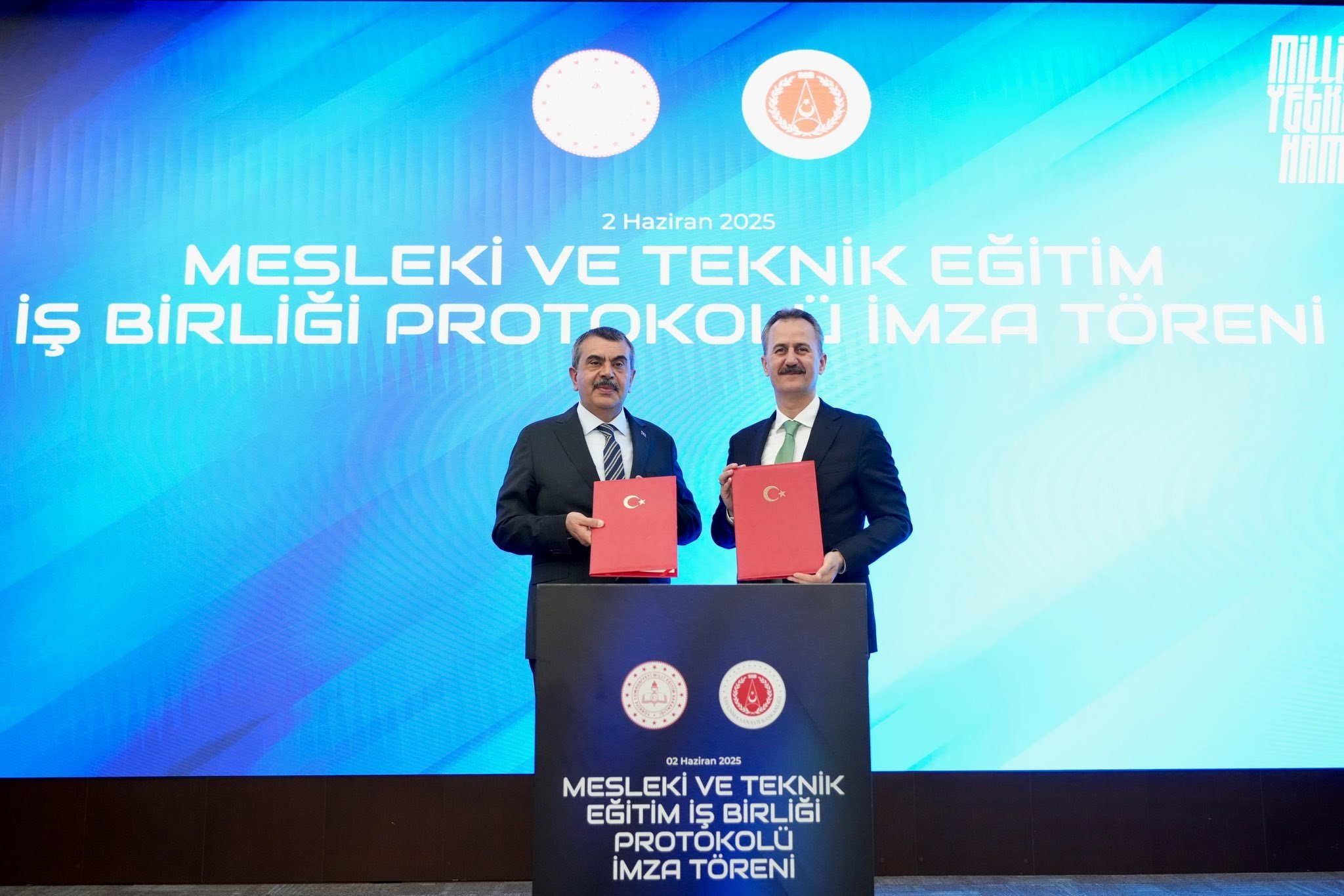 MEB ve SSB İş Birliği Protokolü İmza Töreni