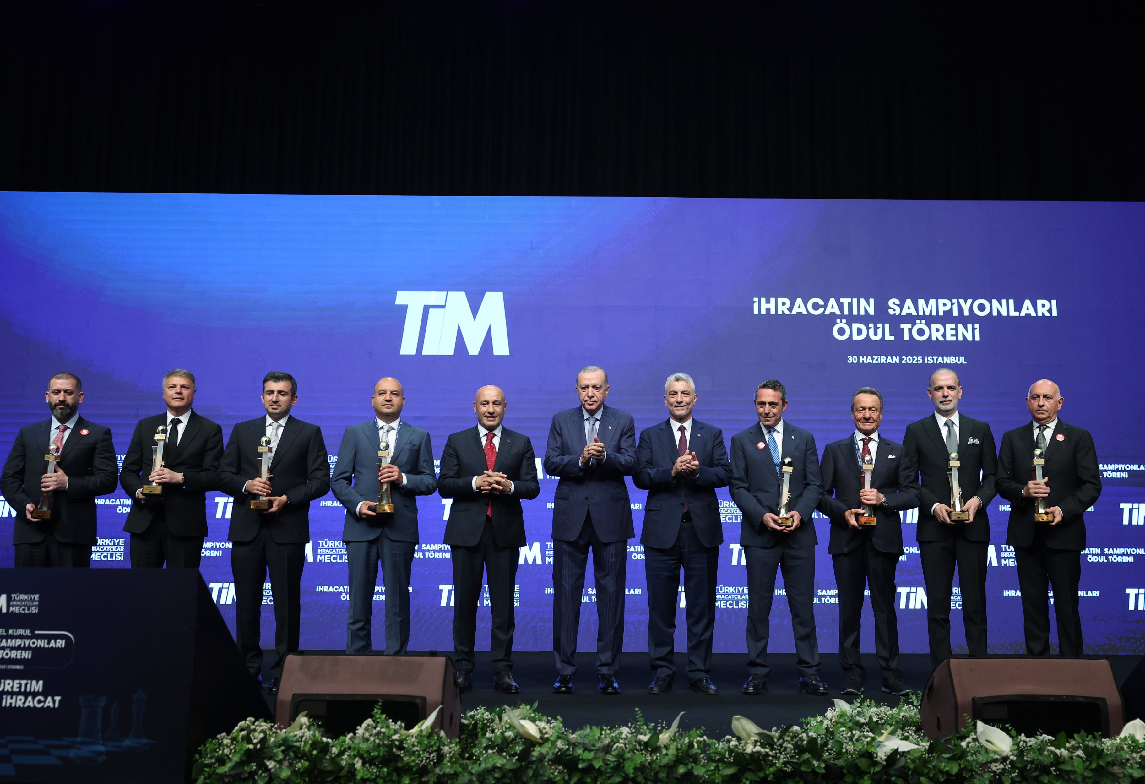 Cumhurbaşkanı Erdoğan konuşma yapıyor