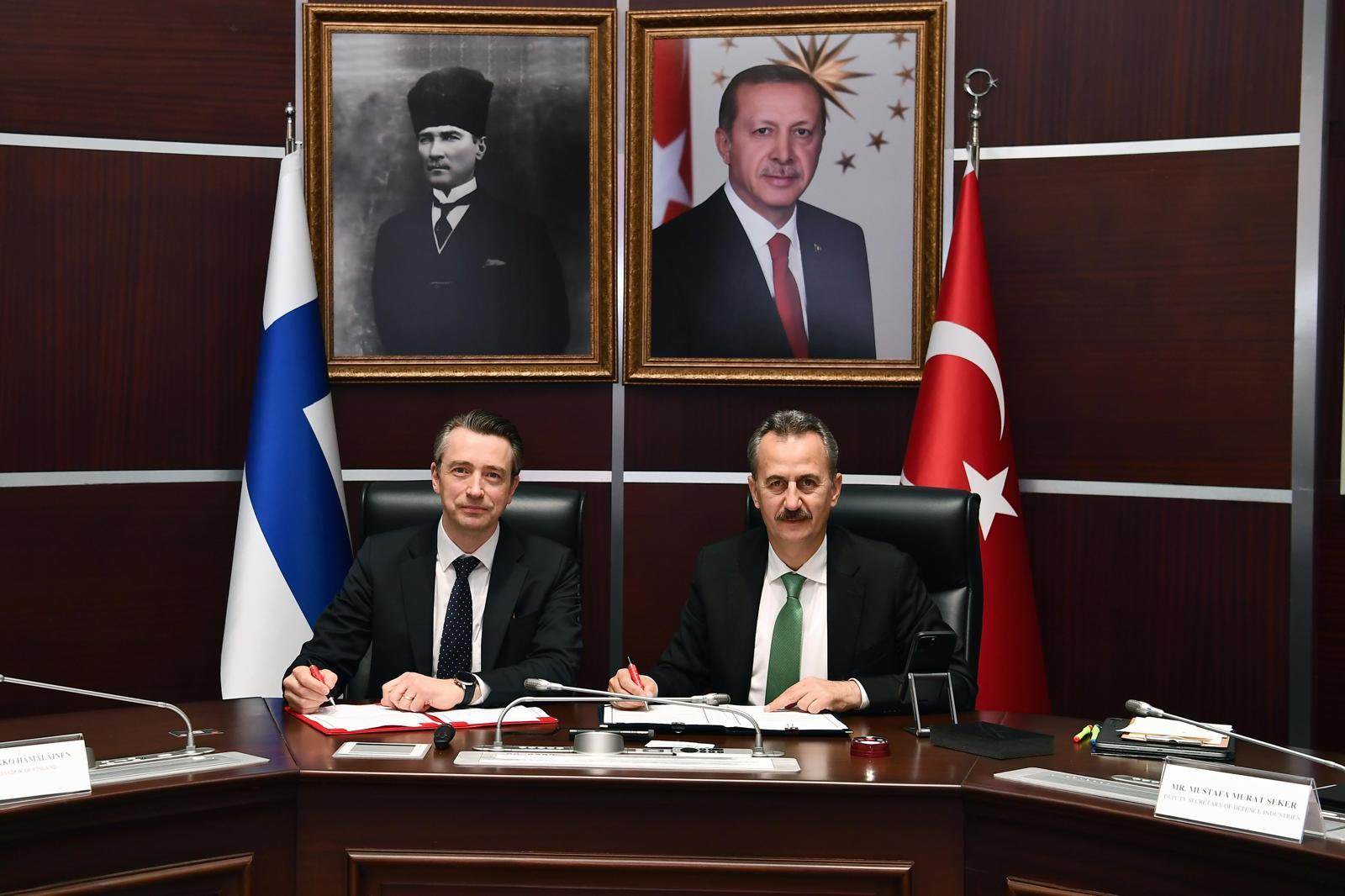 Türkiye-Finlandiya savunma sanayii iş birliği görüşmeleri