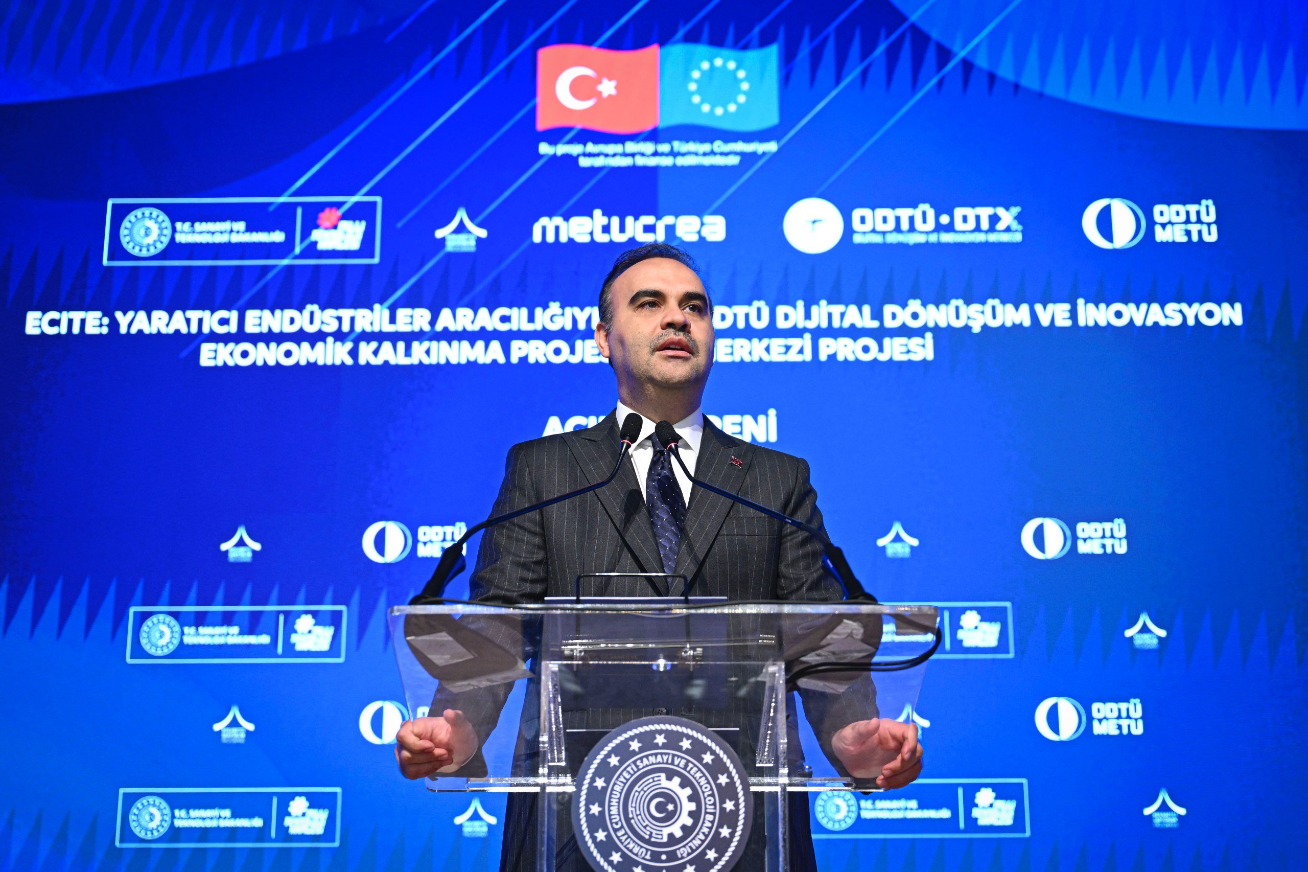 Bakan Kacır ODTÜ Projeleri Açılış Töreni