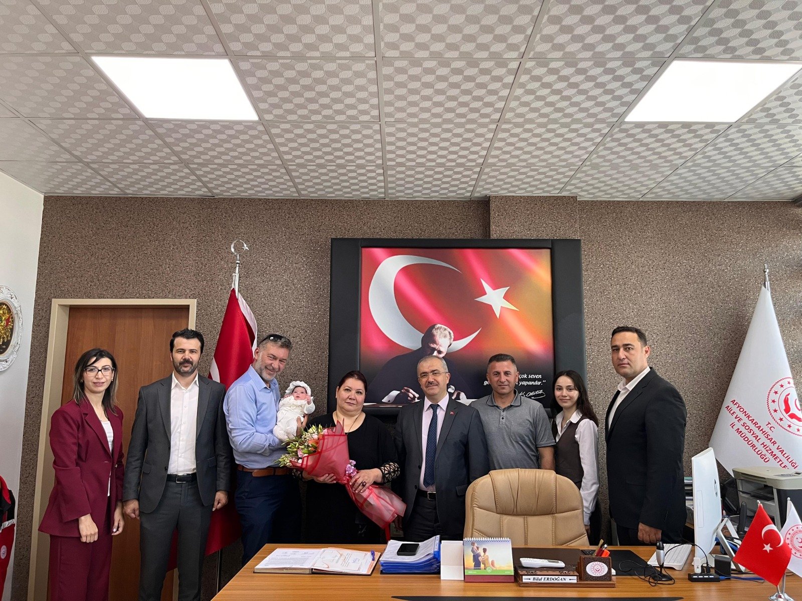 Geçici Koruyucu Aile Sözleşmesi imza töreni