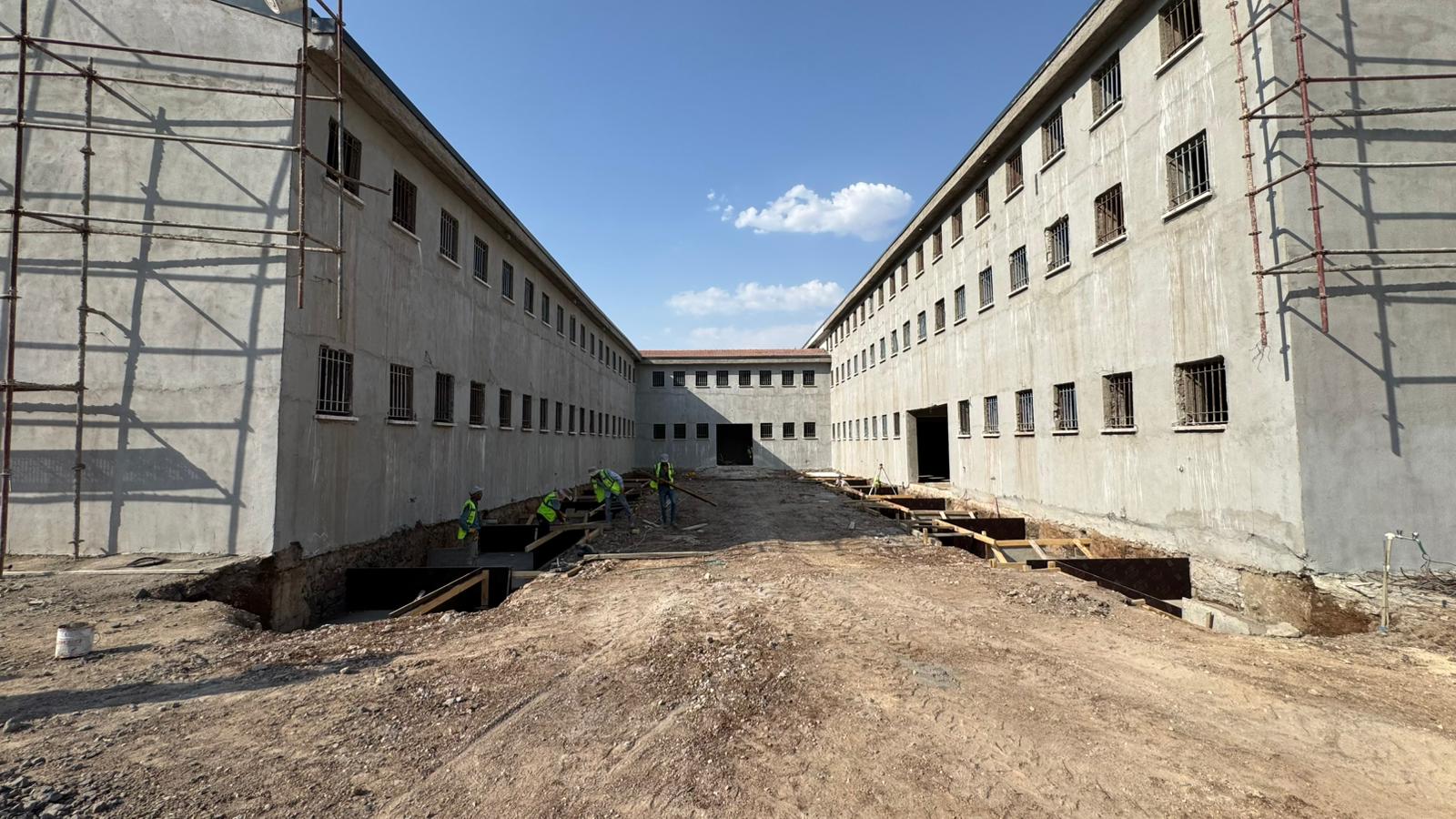 Diyarbakır E Tipi Cezaevi Restorasyon Çalışmaları