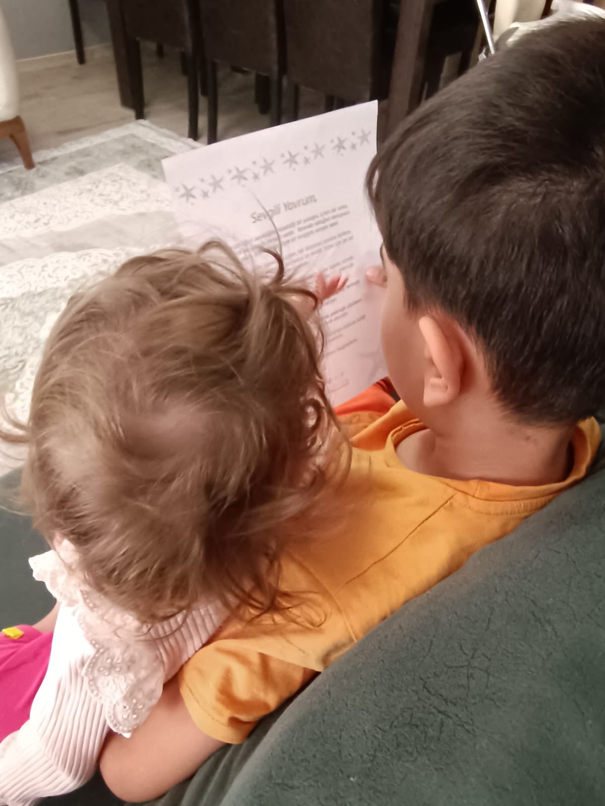 Bakan Göktaş Koruyucu Aile Mektubu