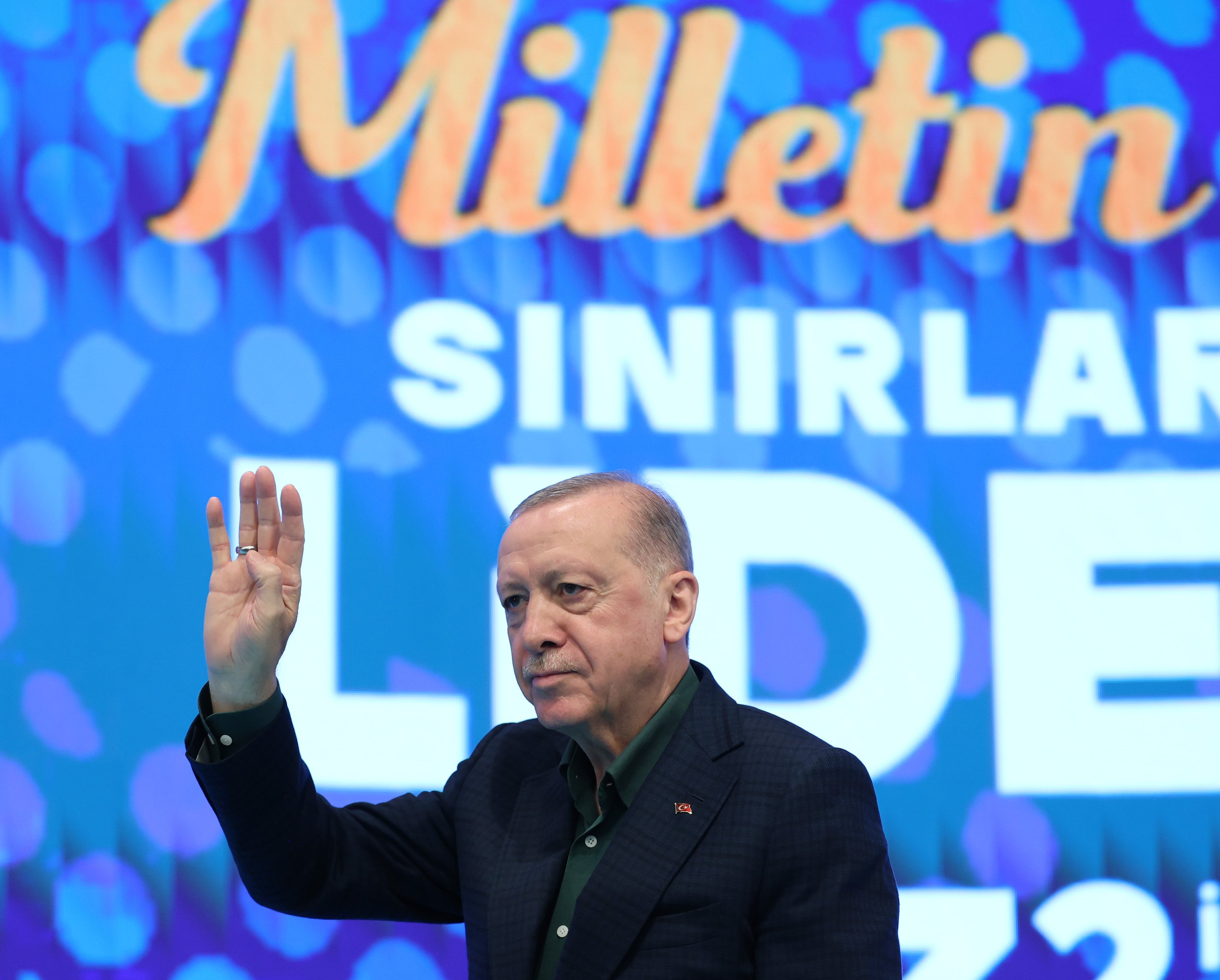 AK Parti toplantısı genel görünüm