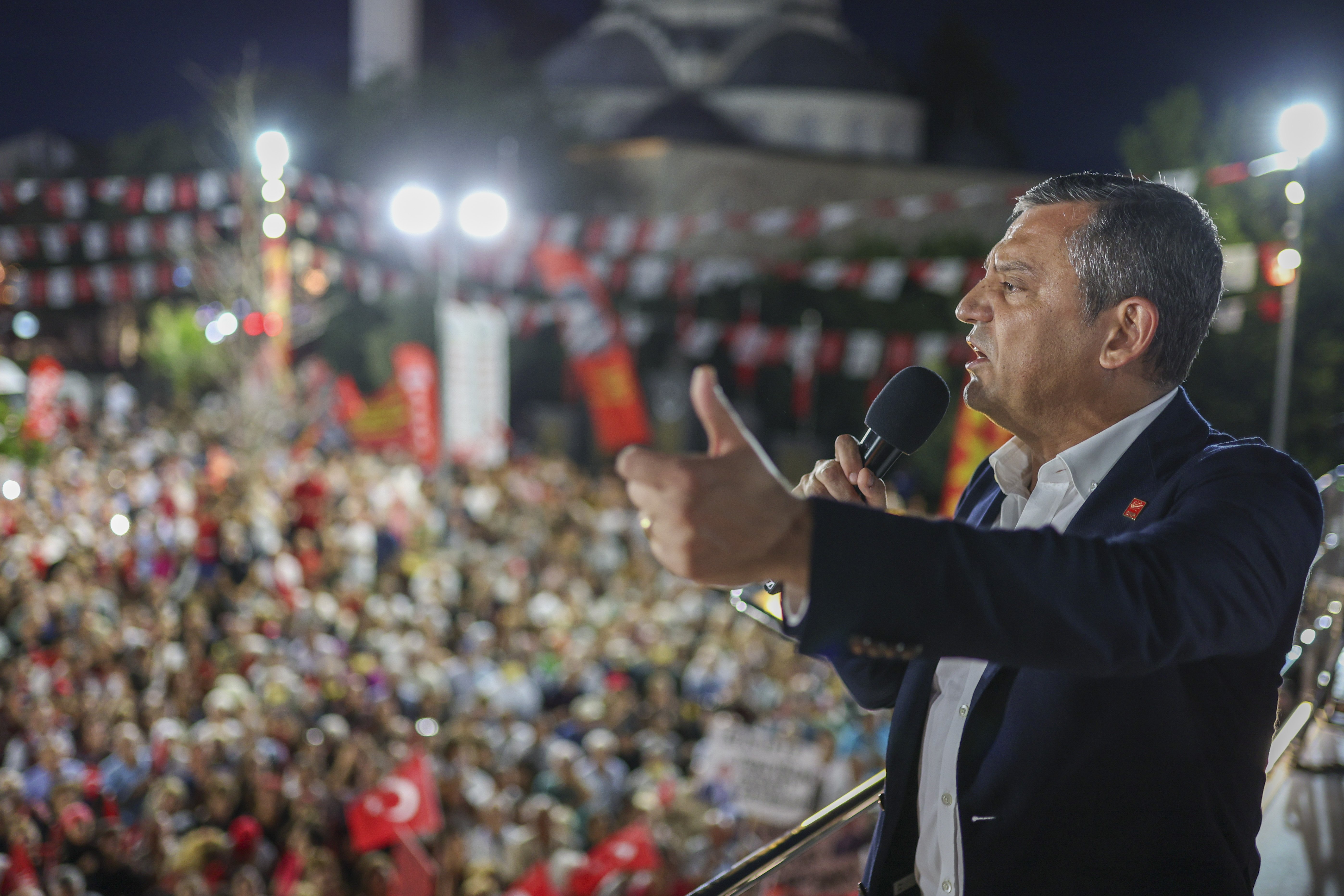 Özgür Özel Şile Mitingi