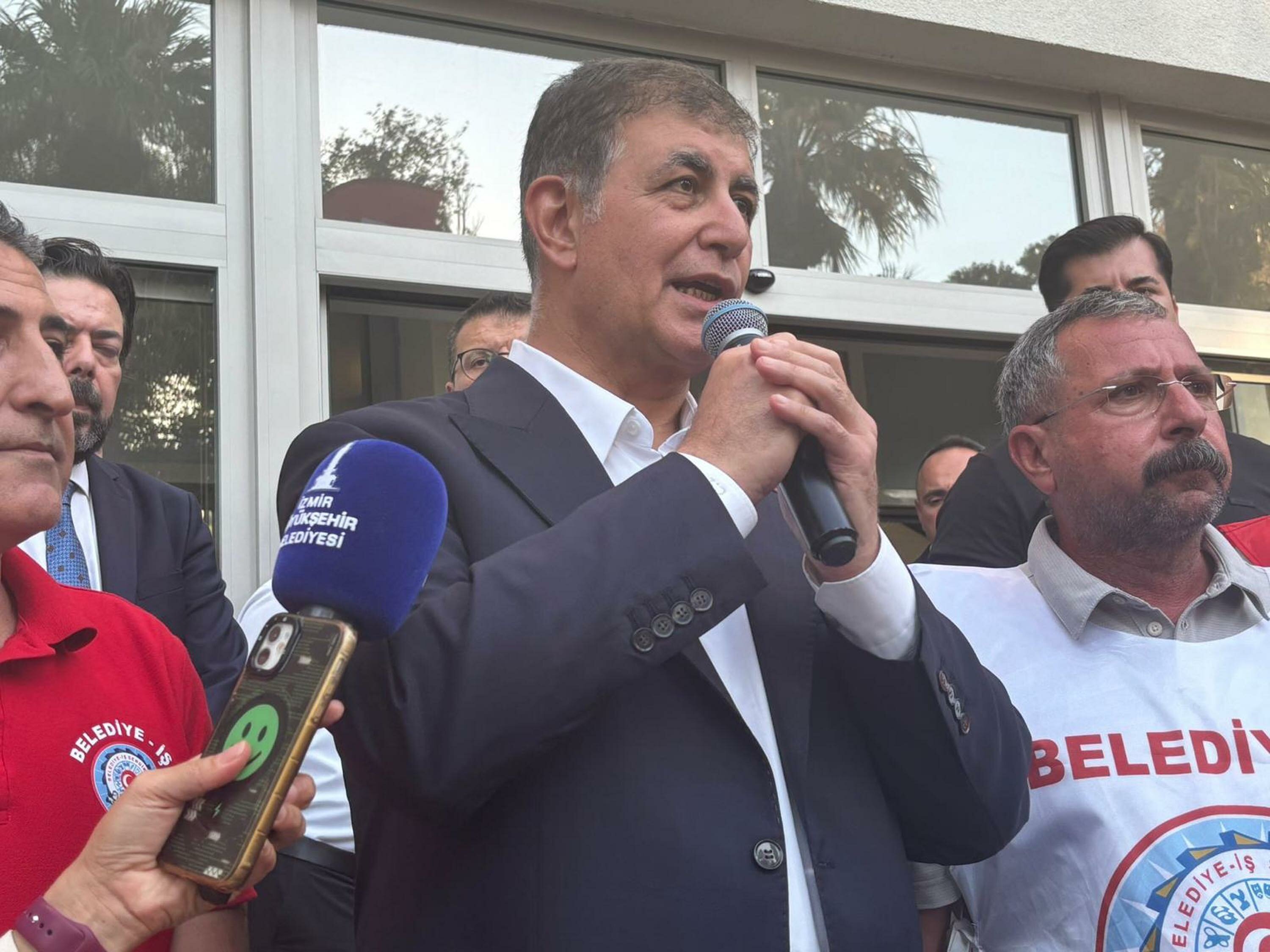 İzmir Büyükşehir Belediyesi işçi eylemi
