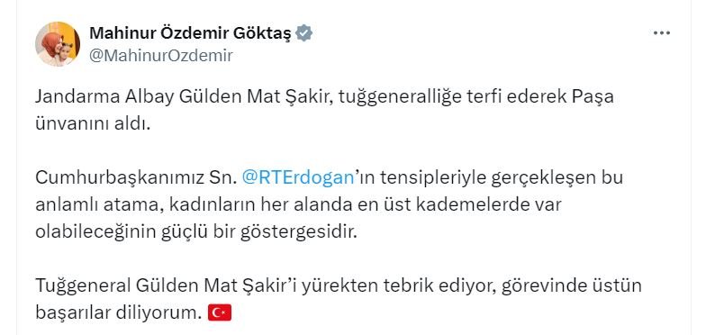 Gülden Mat Şakir Tuğgeneral