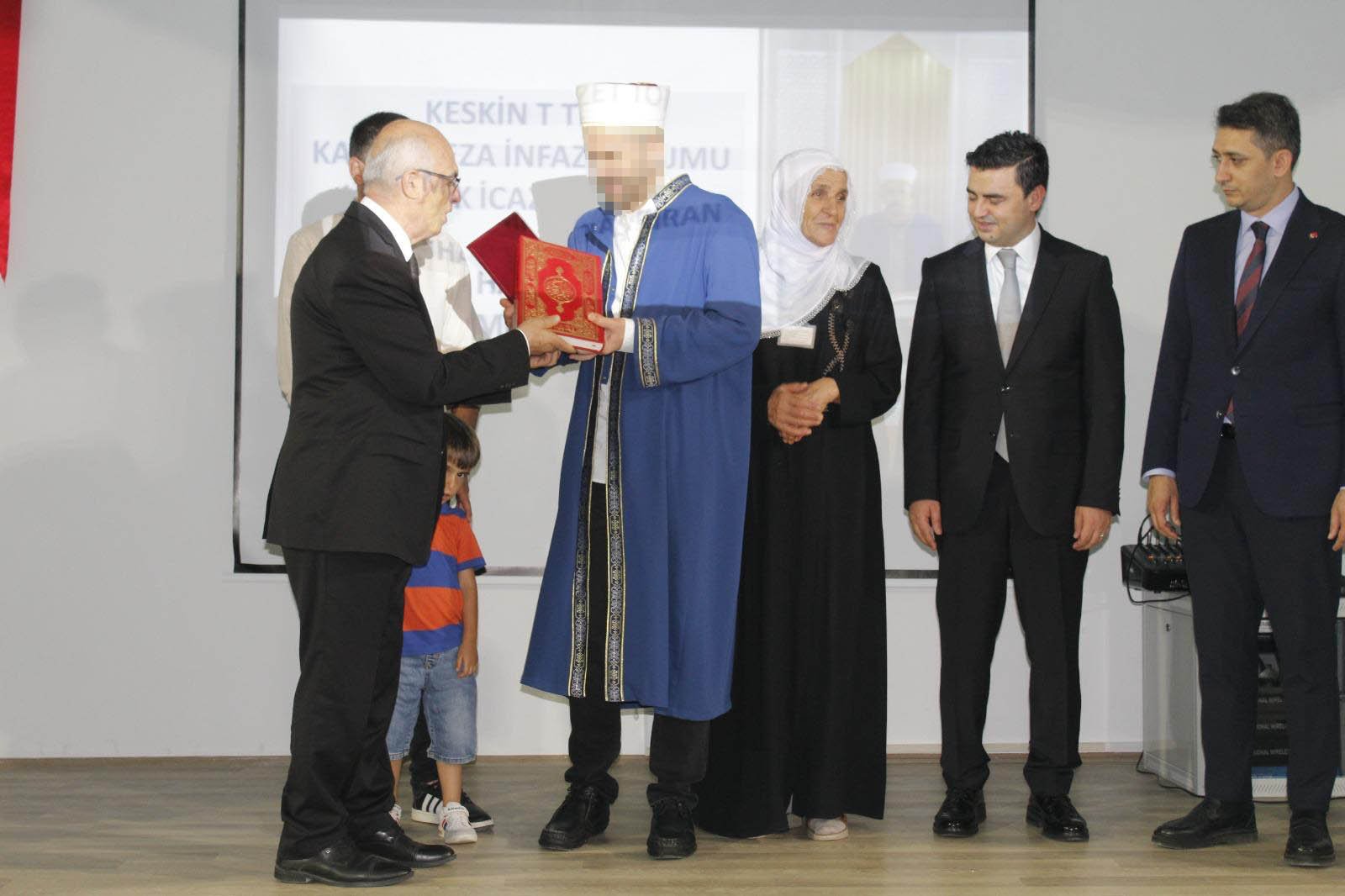 Kırıkkale Cezaevi Hafızlık Töreni