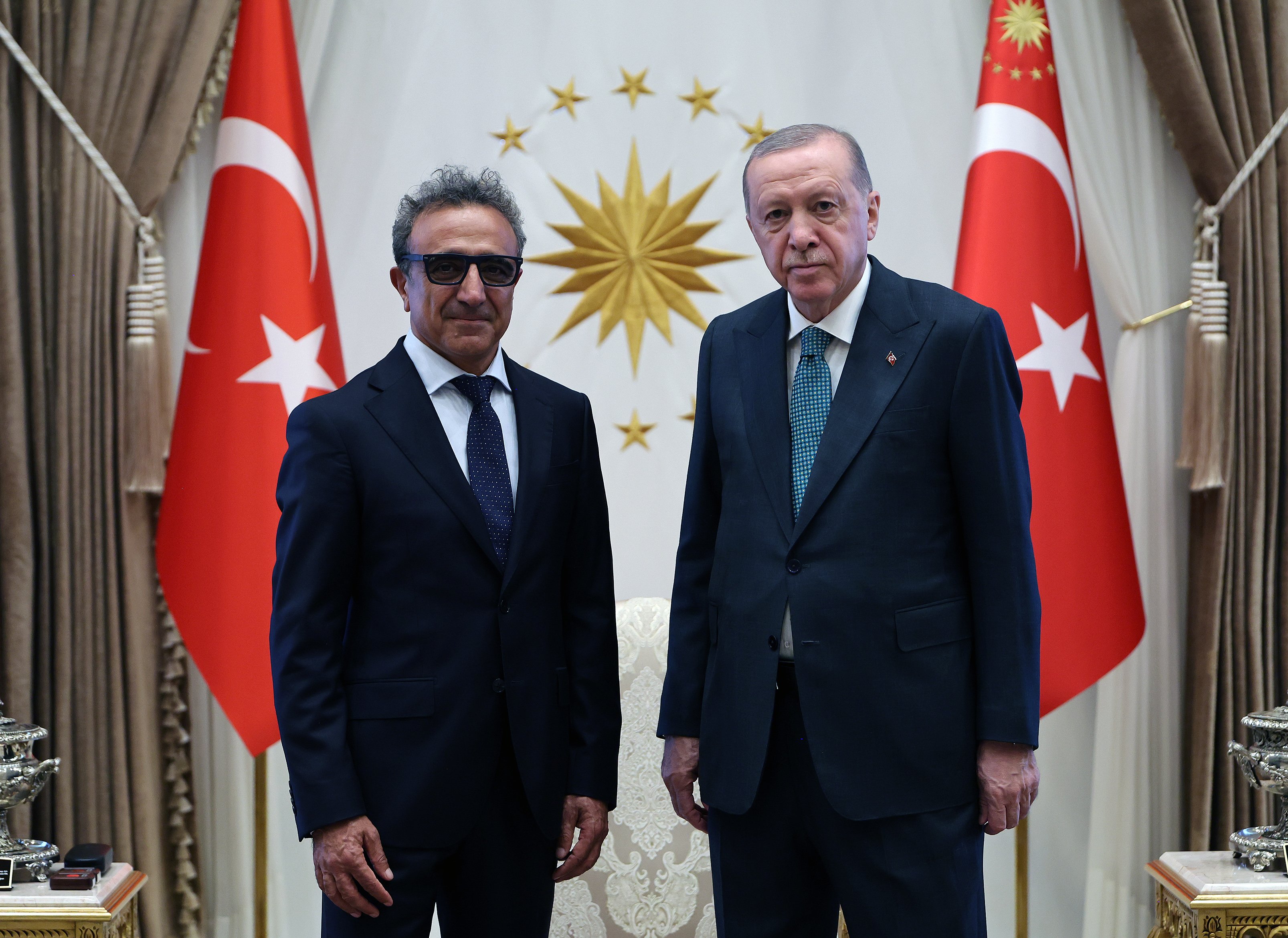 Cumhurbaşkanı Erdoğan ve Hamdi Ulukaya