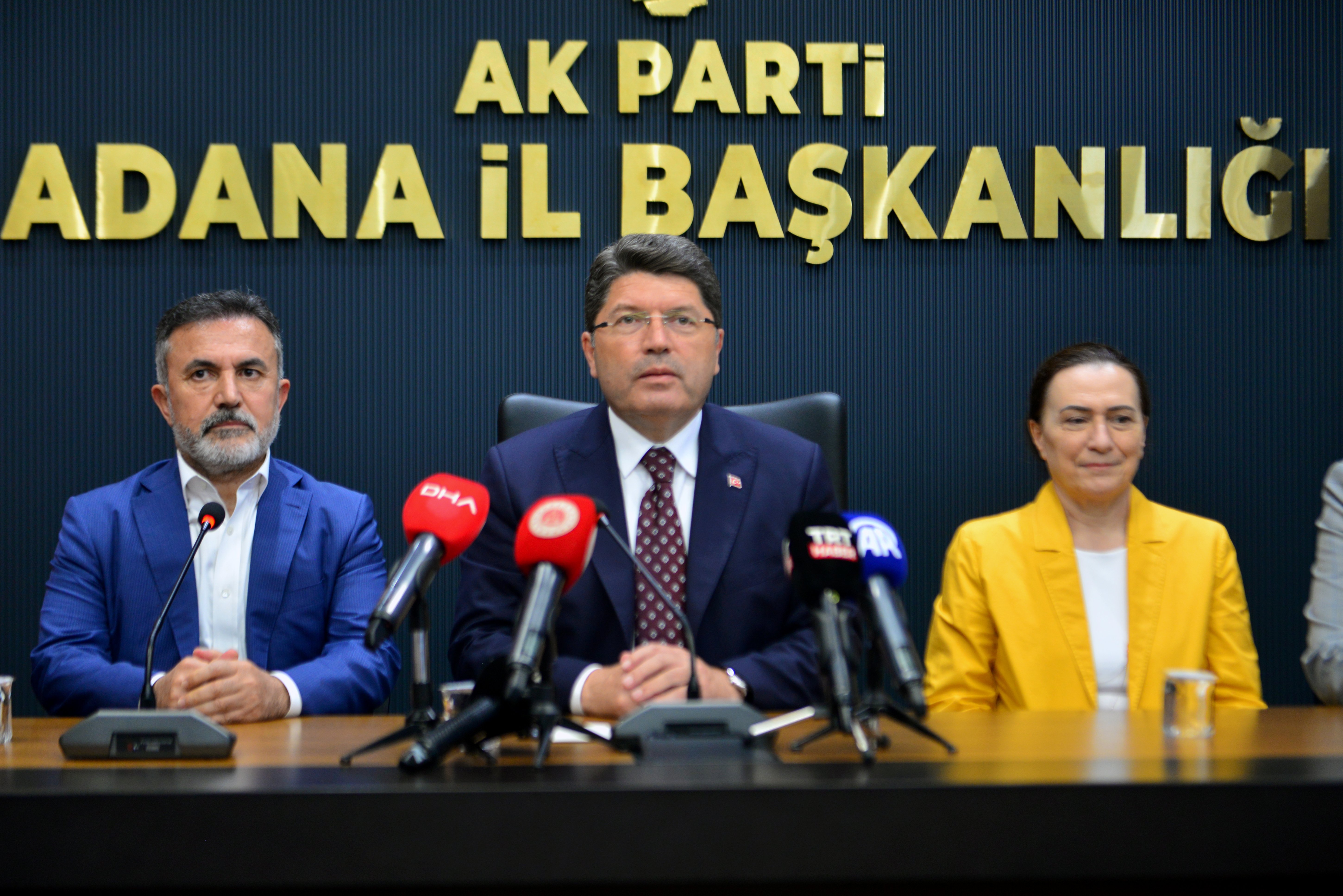 Adalet Bakanı Yılmaz Tunç AK Parti Adana İl Başkanlığı