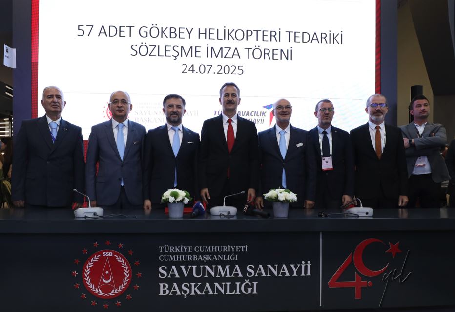 GÖKBEY Helikopteri uçuş anı