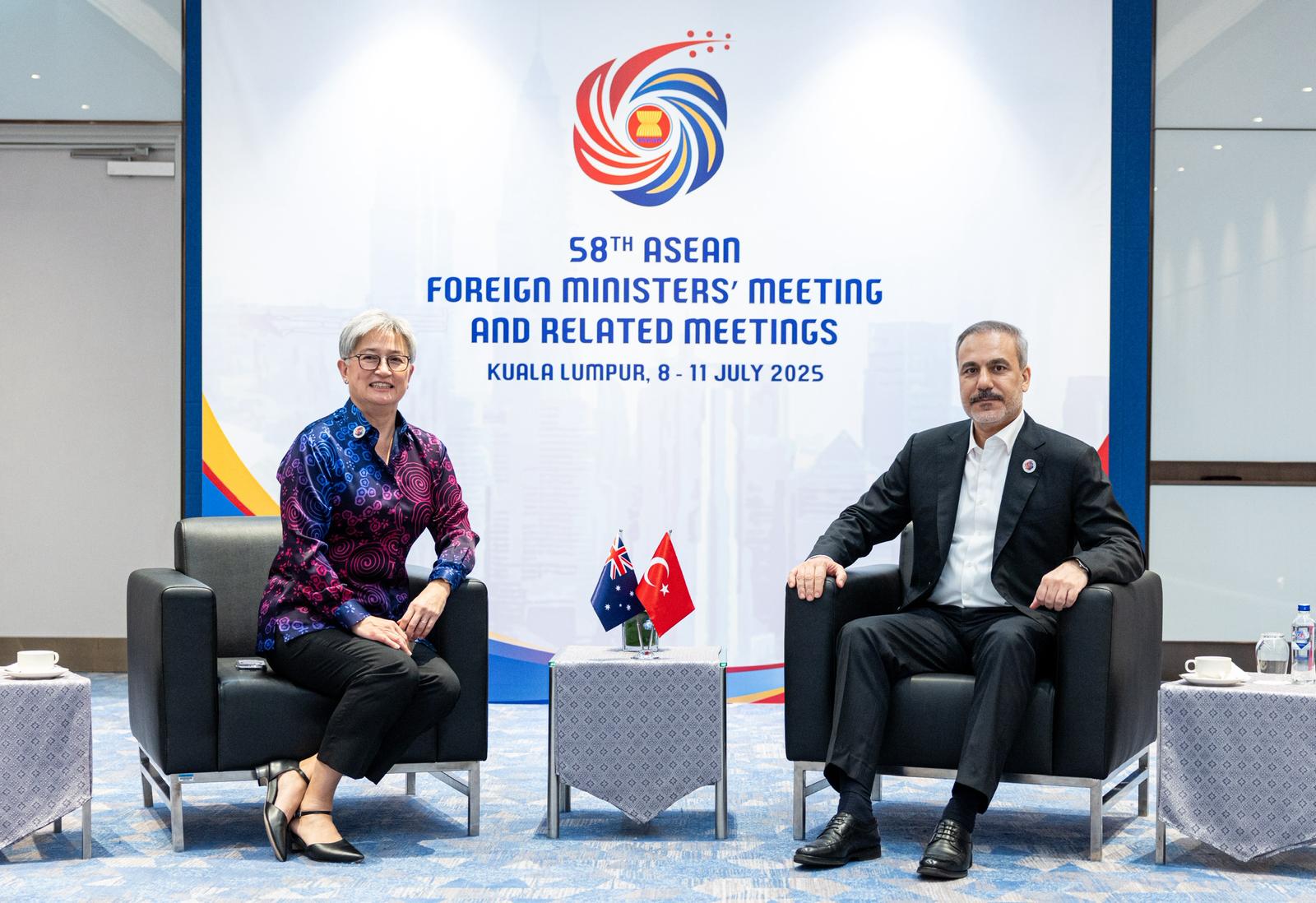 Hakan Fidan ve Penny Wong görüşmesi