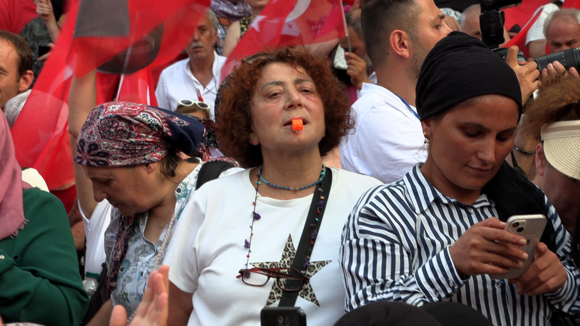 CHP Trabzon Mitingi Kalabalık