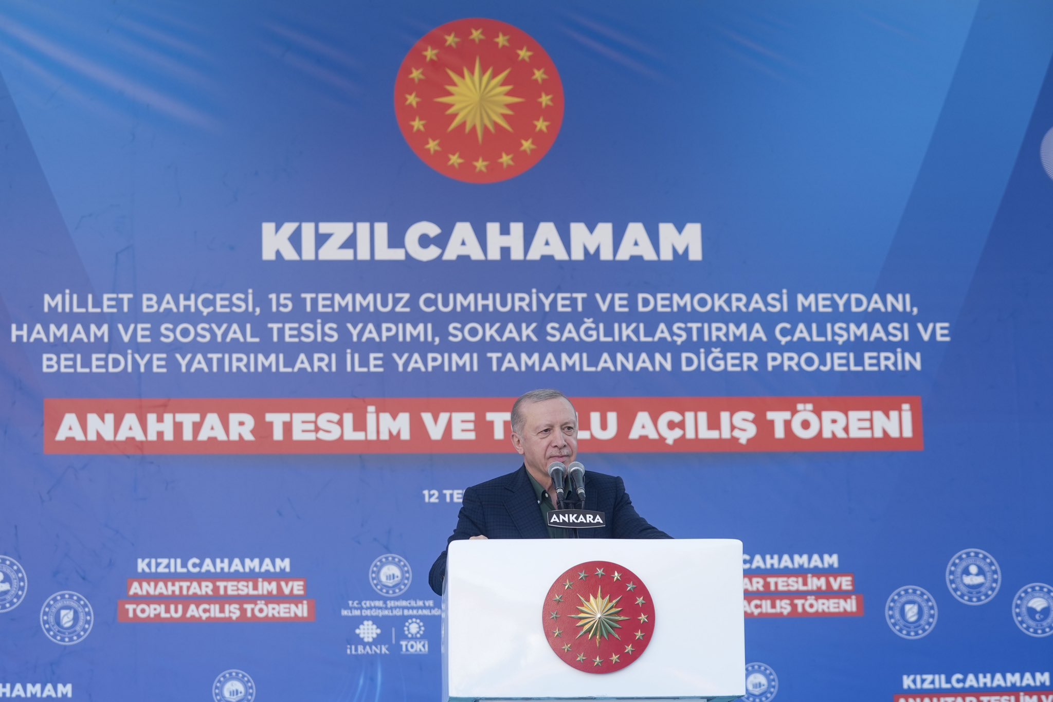 Cumhurbaşkanı Erdoğan Kızılcahamam Açılış Töreni