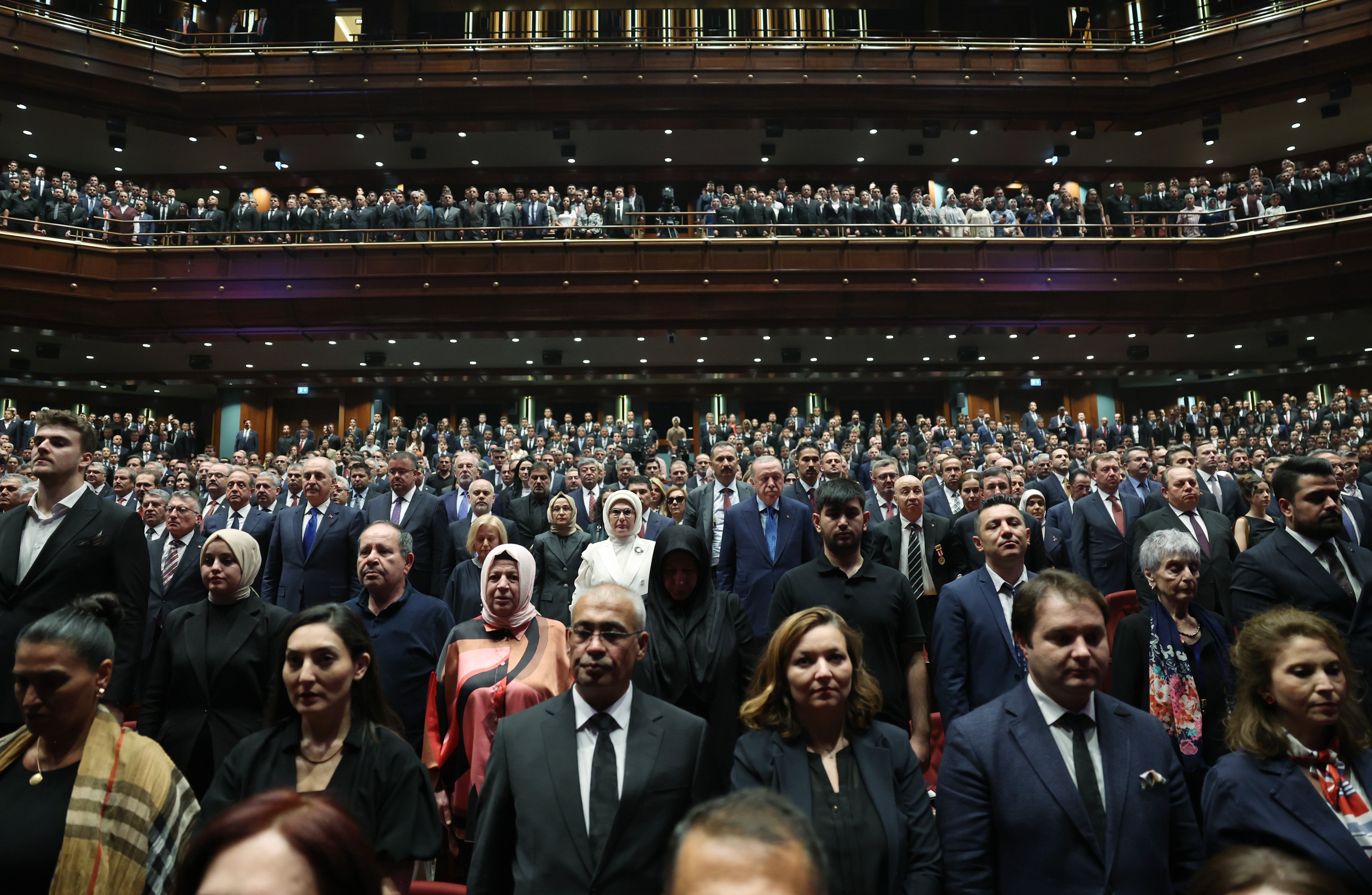 Cumhurbaşkanı Erdoğan En Uzun Gece Temsilinde