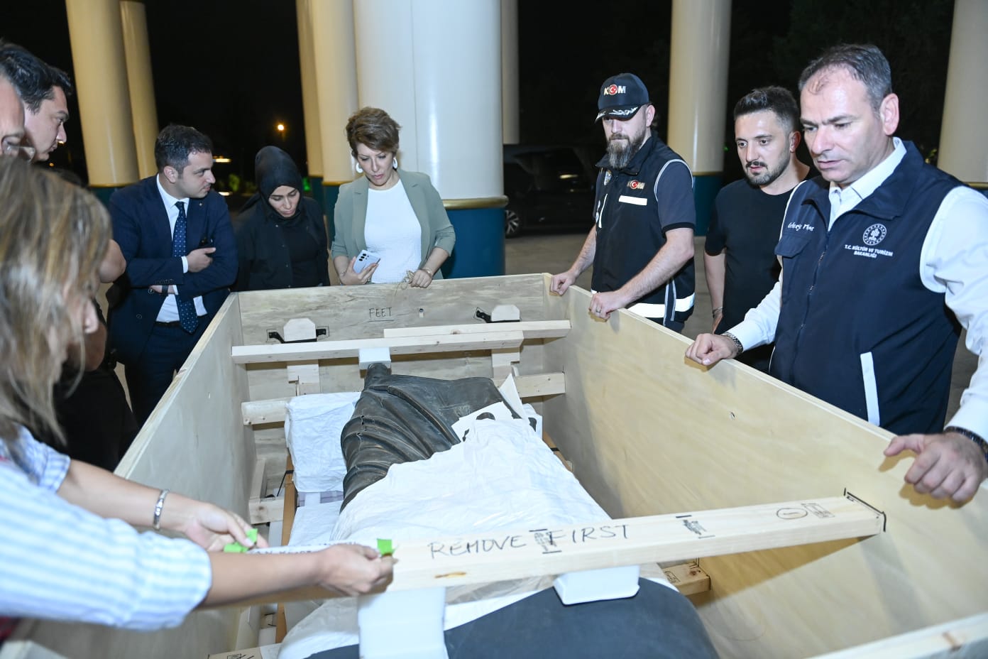 Heykel Restorasyon Çalışması