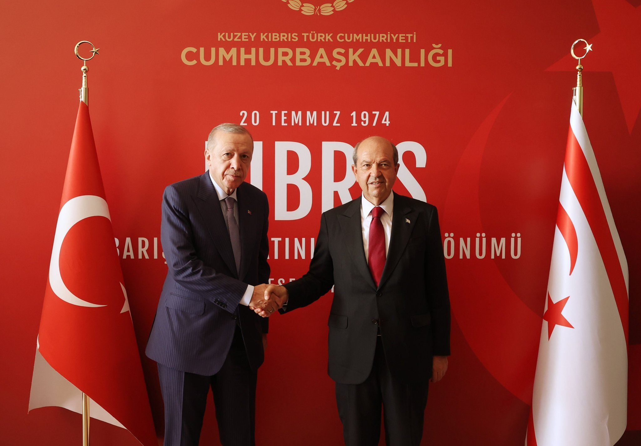 Cumhurbaşkanı Erdoğan KKTC