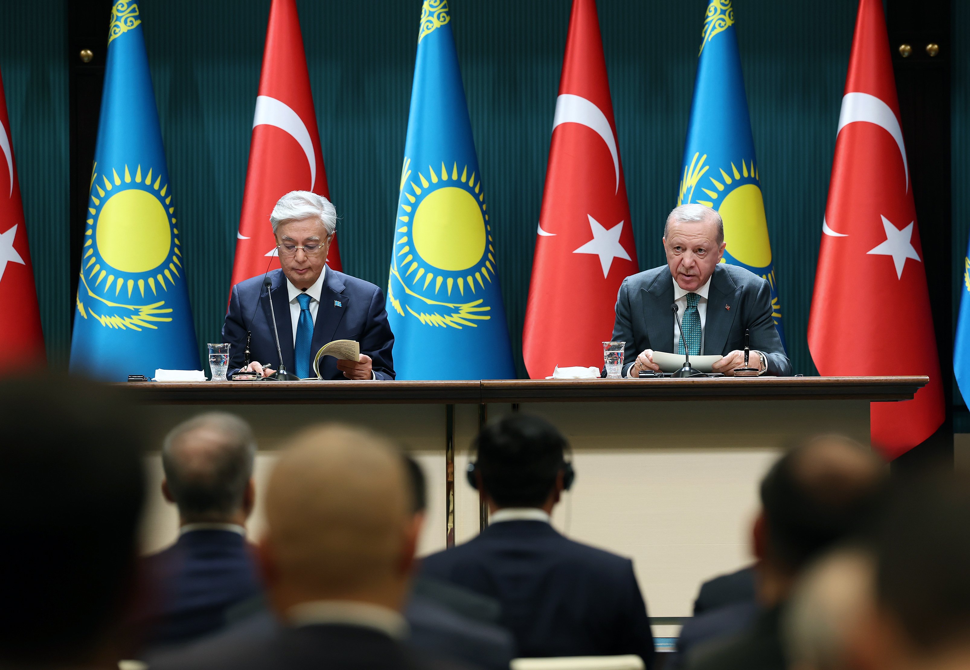 Türkiye-Kazakistan imza töreni
