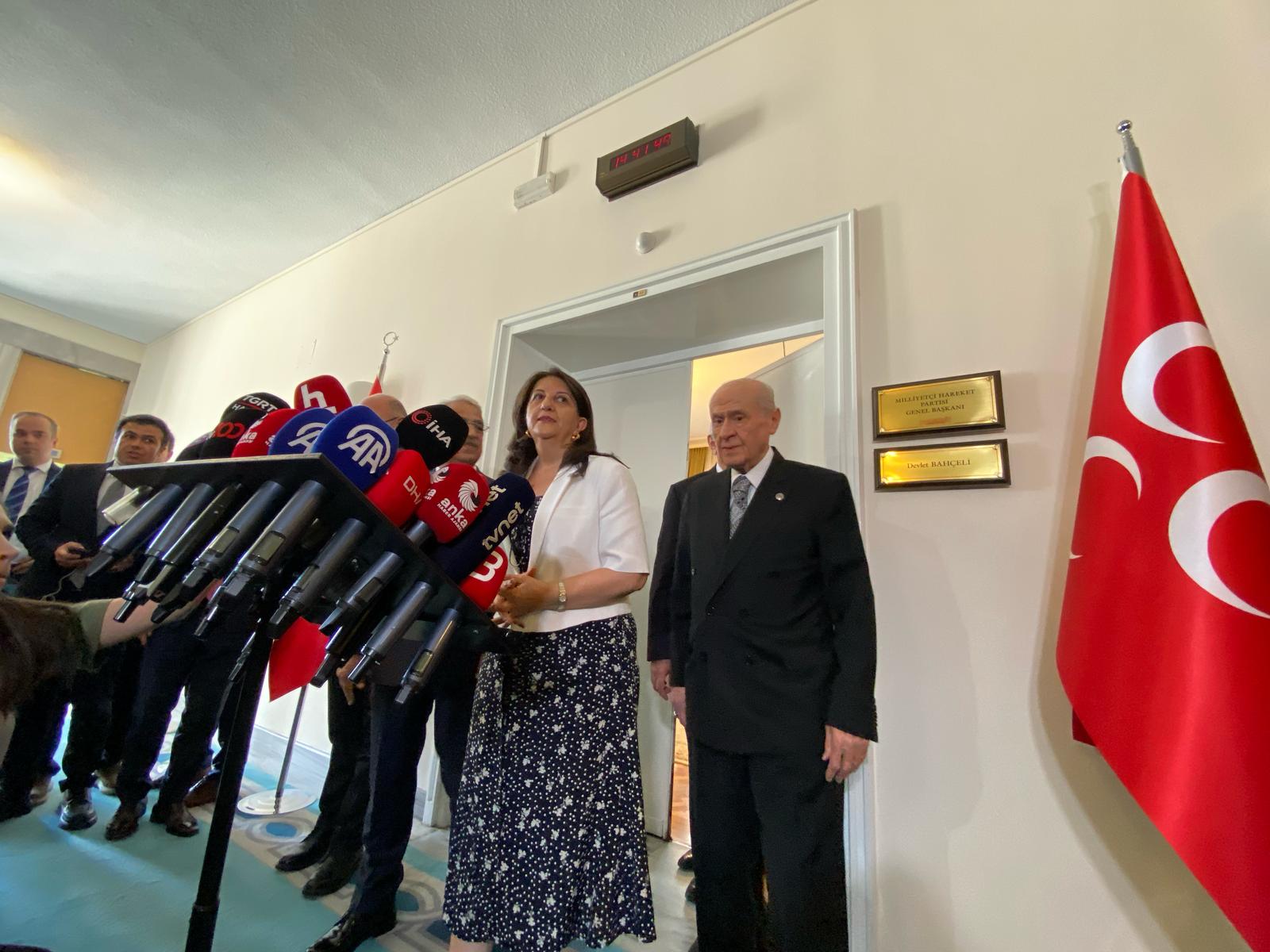 Devlet Bahçeli DEM Parti heyetini kabul etti