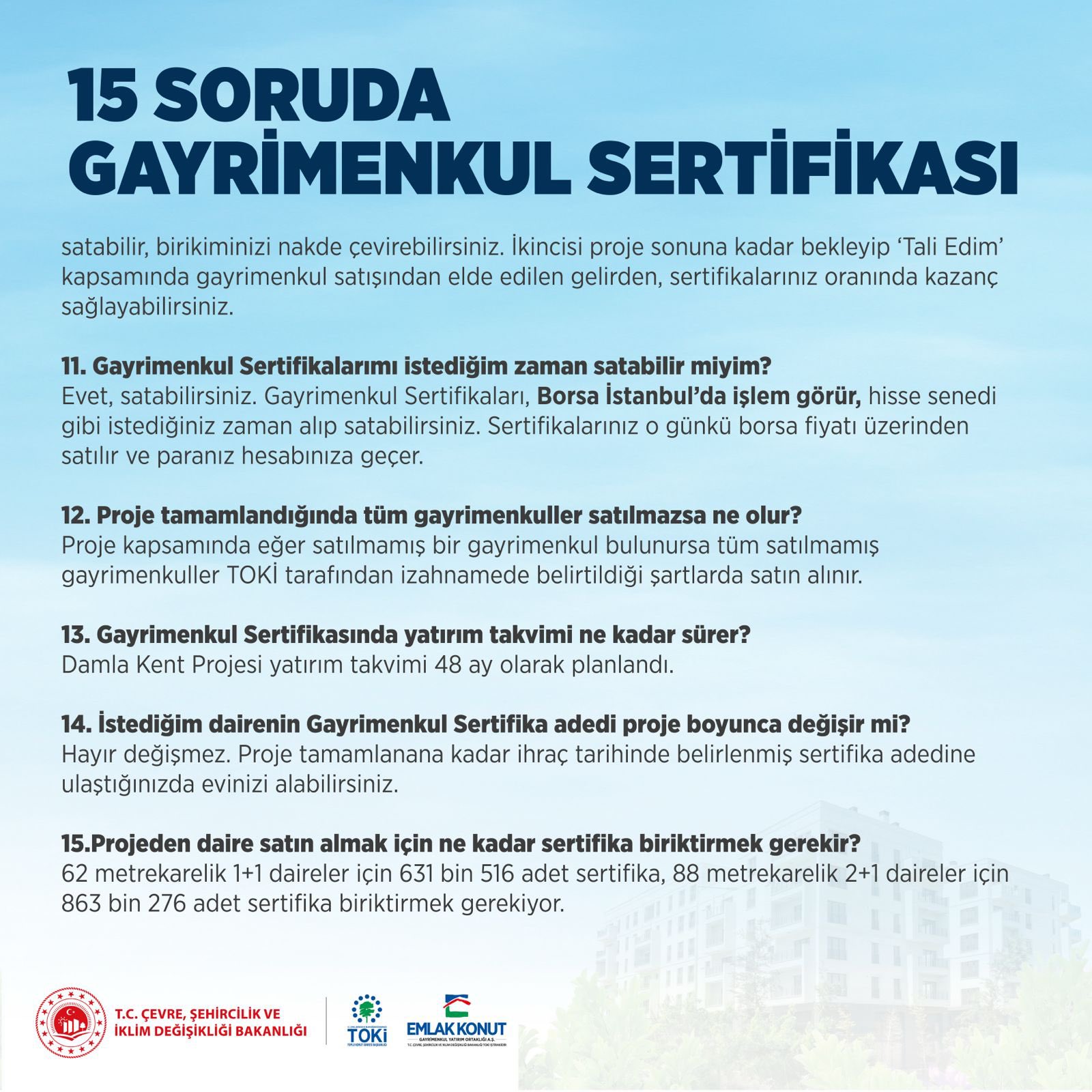 Gayrimenkul Sertifikası Modeli