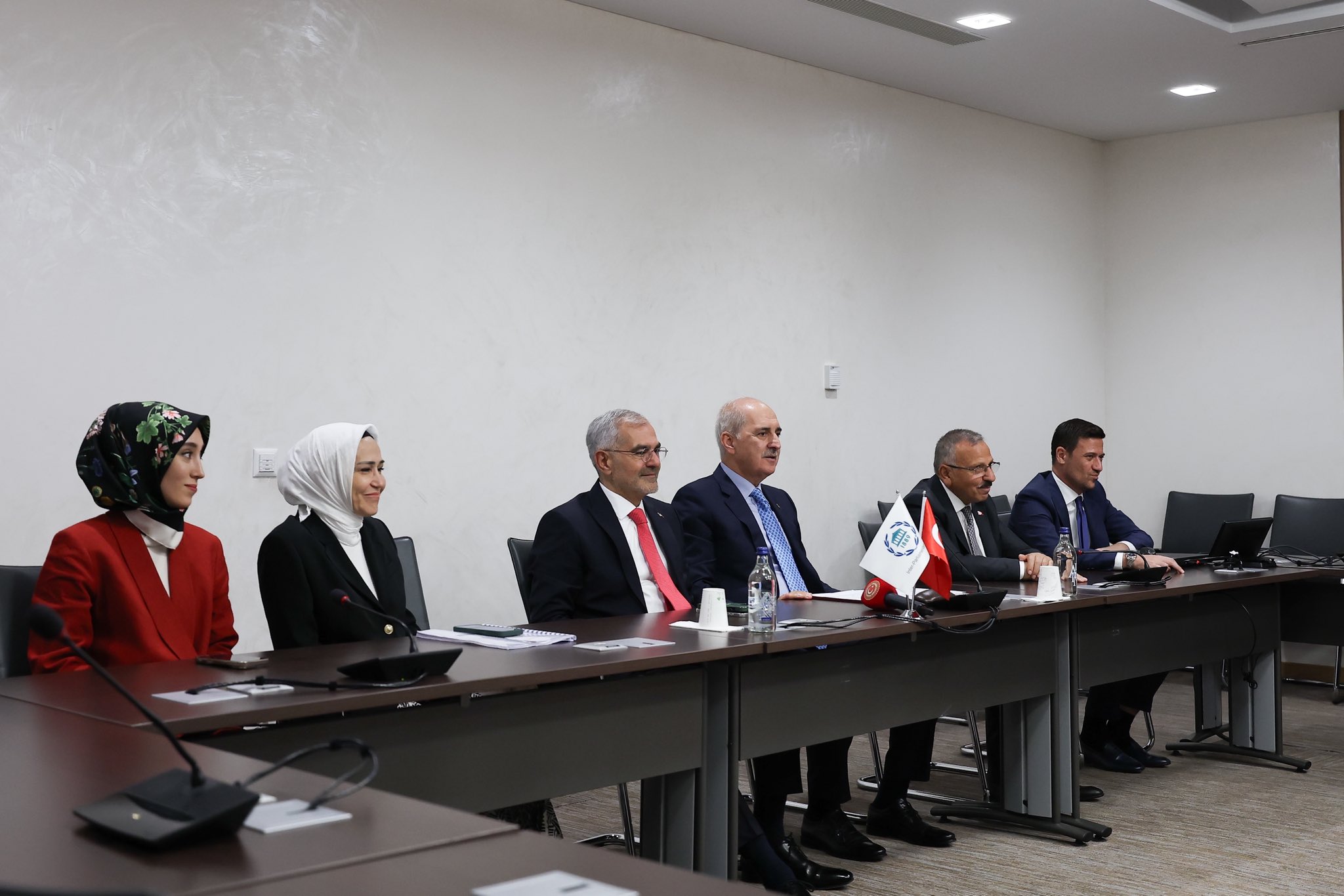TBMM Başkanı Numan Kurtulmuş PAB görüşmesi