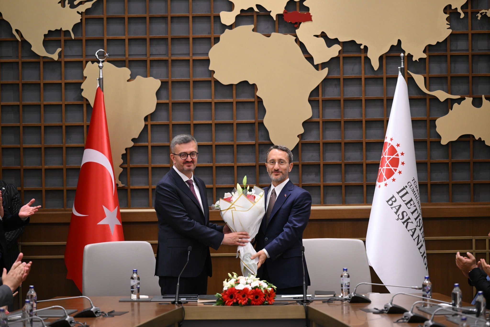 Burhanettin Duran ve Fahrettin Altun