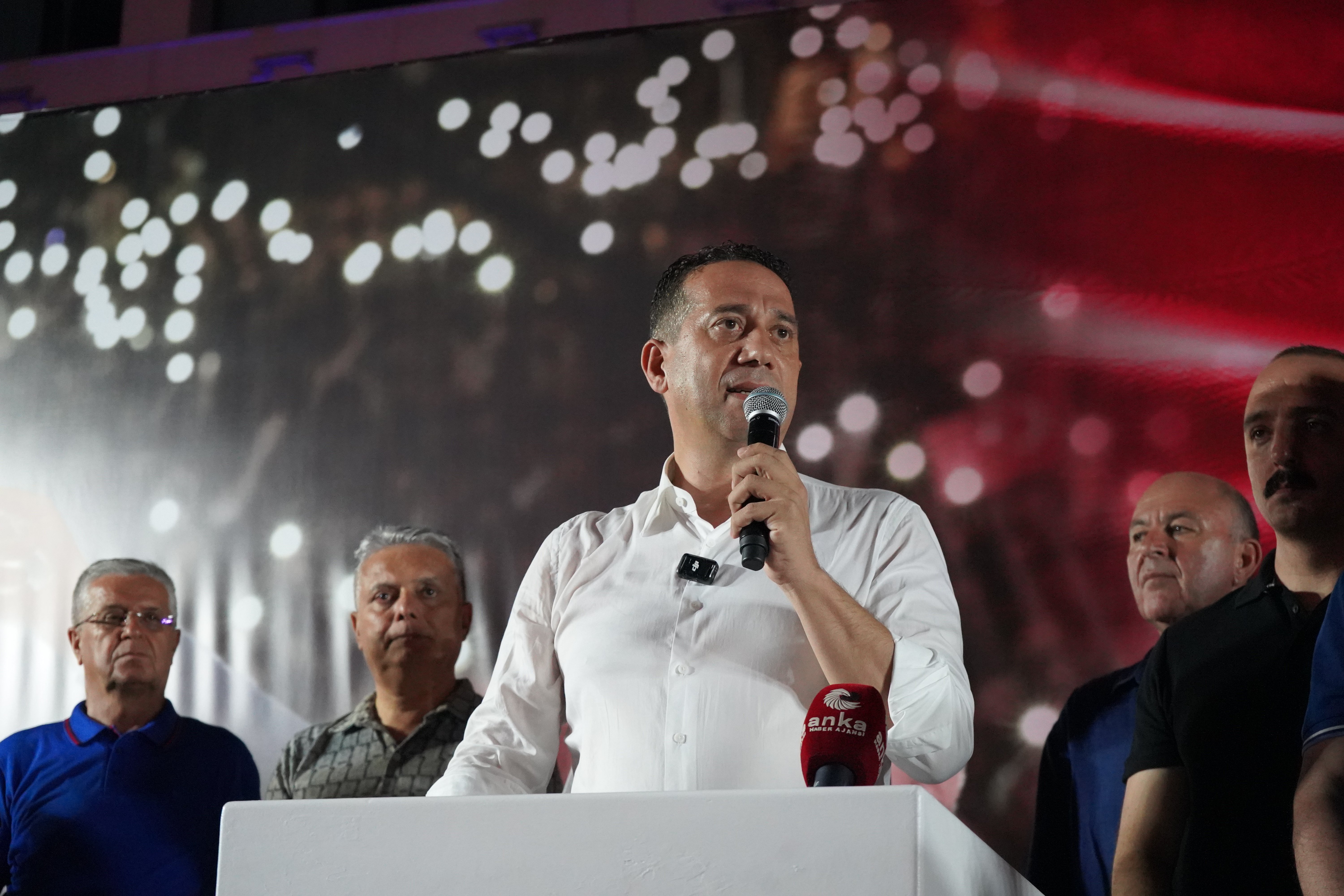 Muhittin Böcek destek mitingi