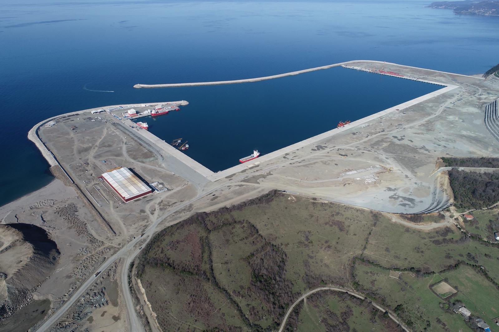 Filyos Limanı Demir Yolu Projesi Haritası