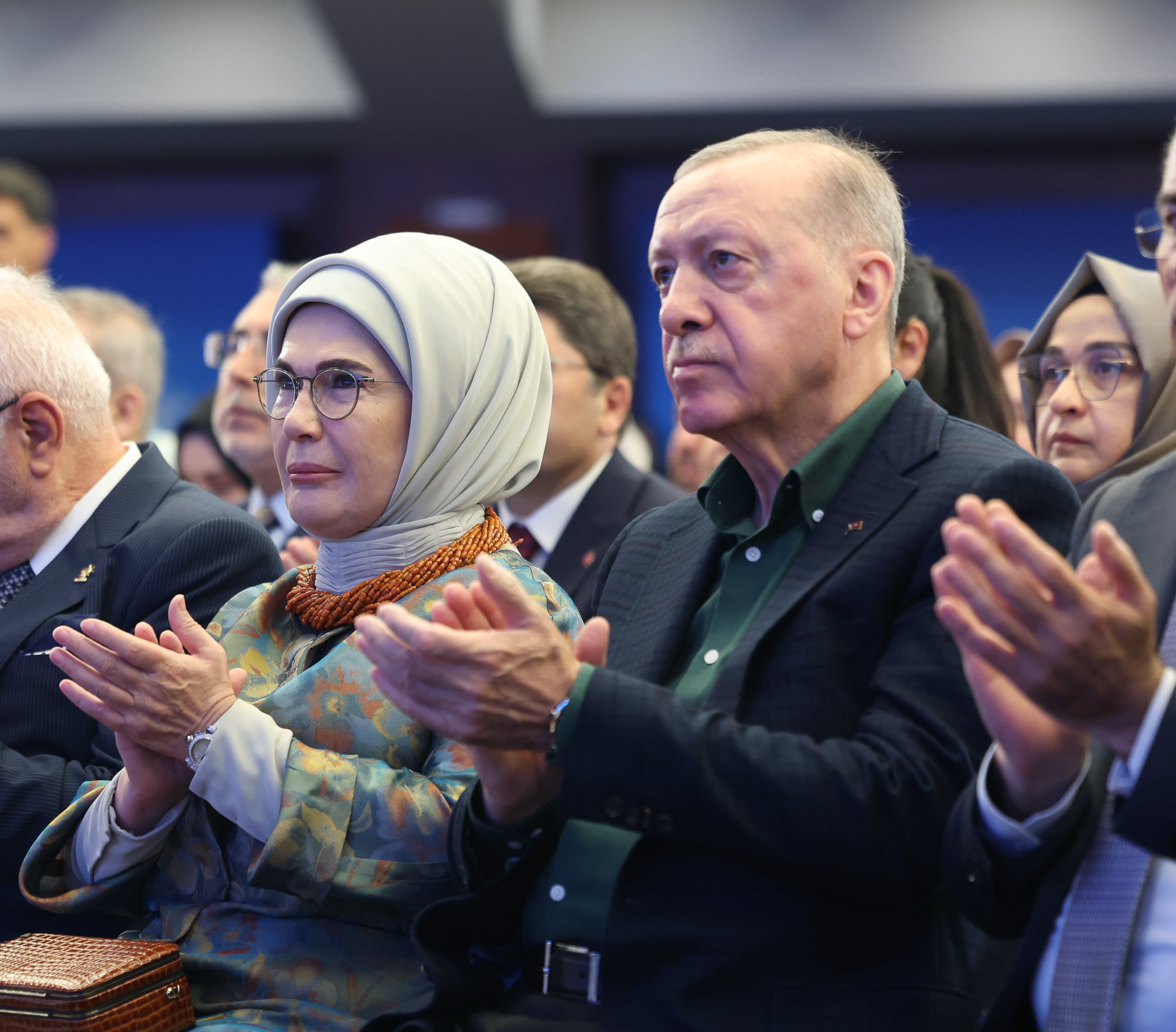 Cumhurbaşkanı Erdoğan toplantıda