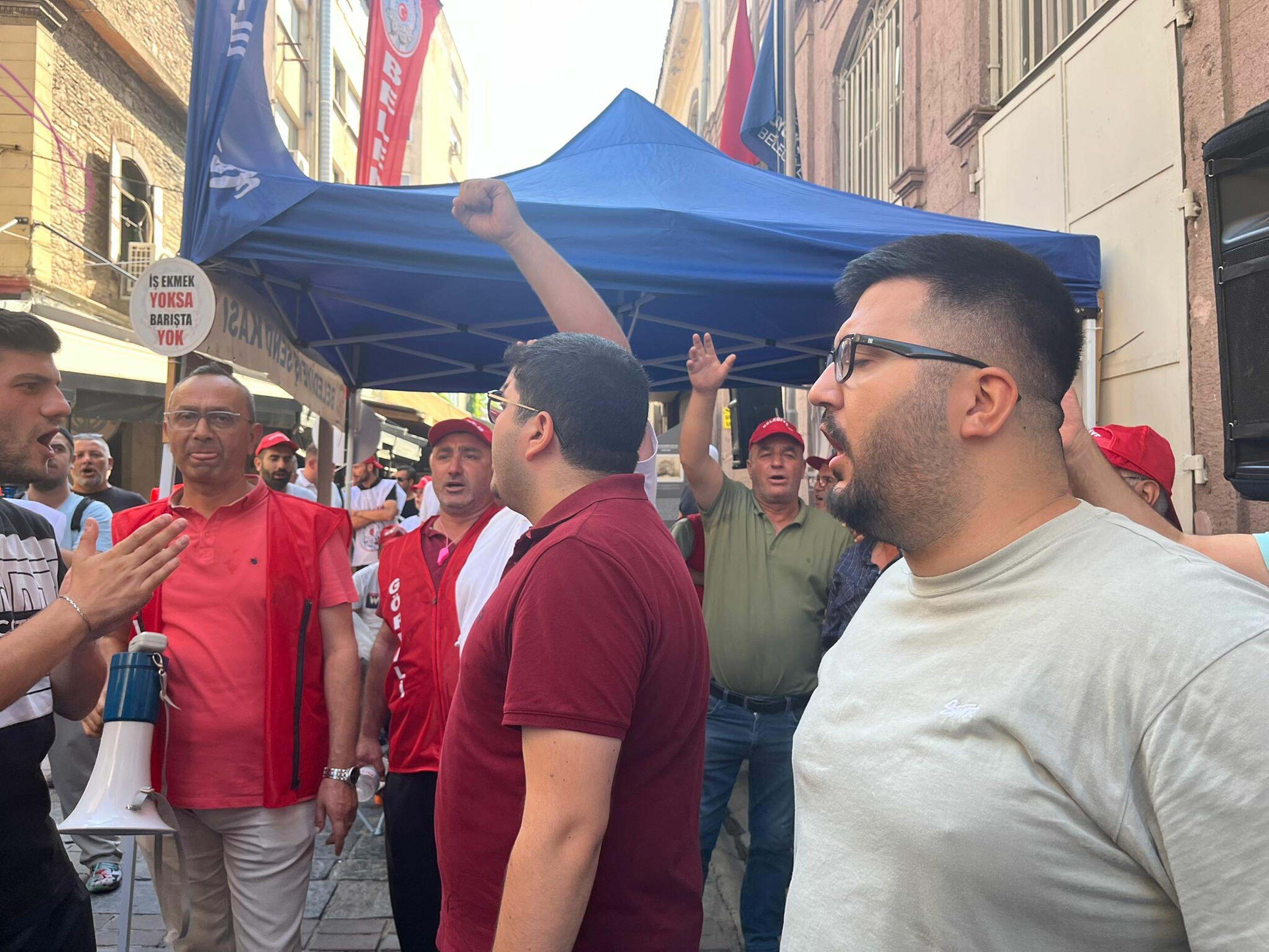 İzmir Büyükşehir Belediyesi işçi eylemi