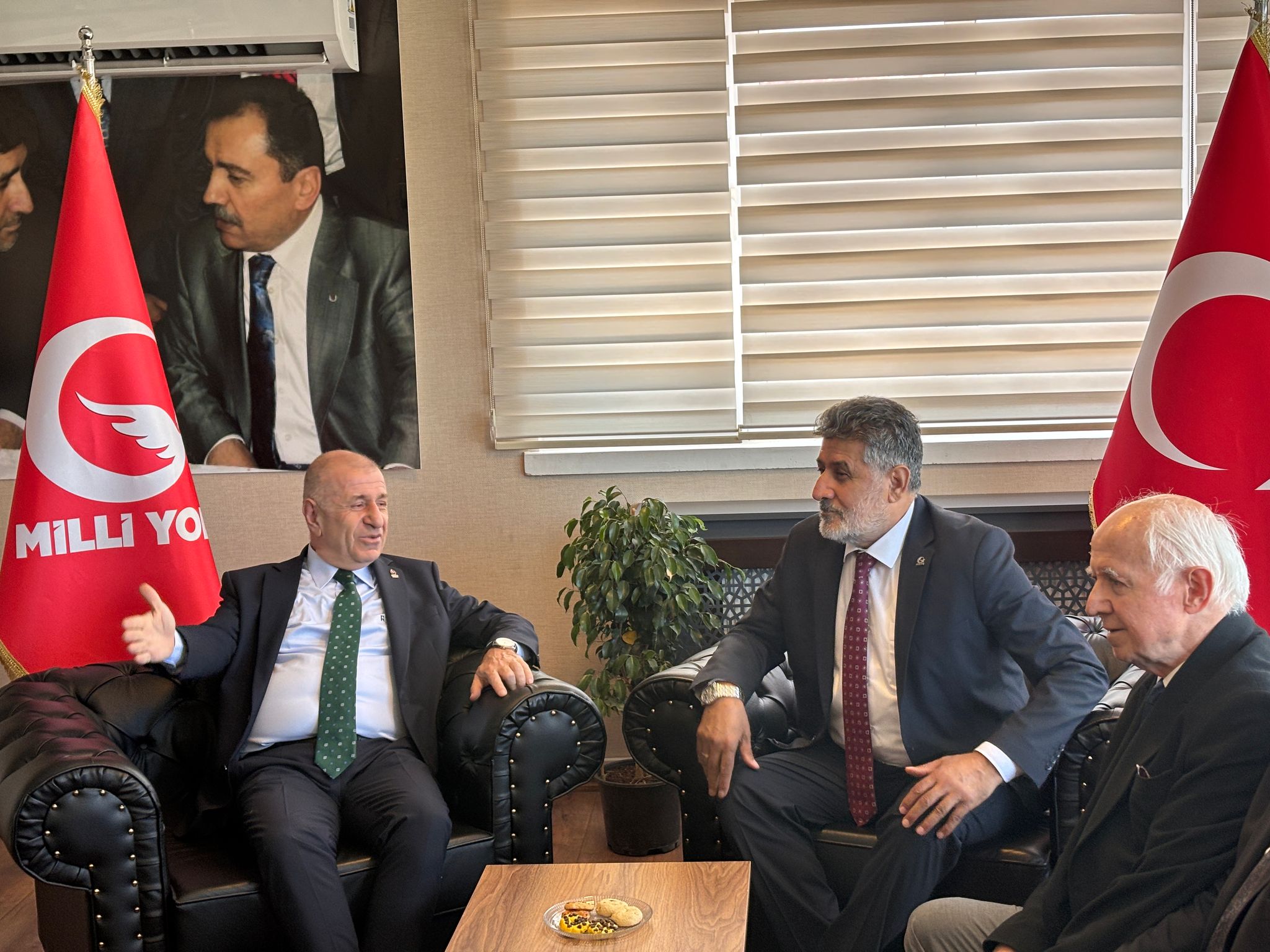 Ümit Özdağ ve Remzi Çayır görüşmesi