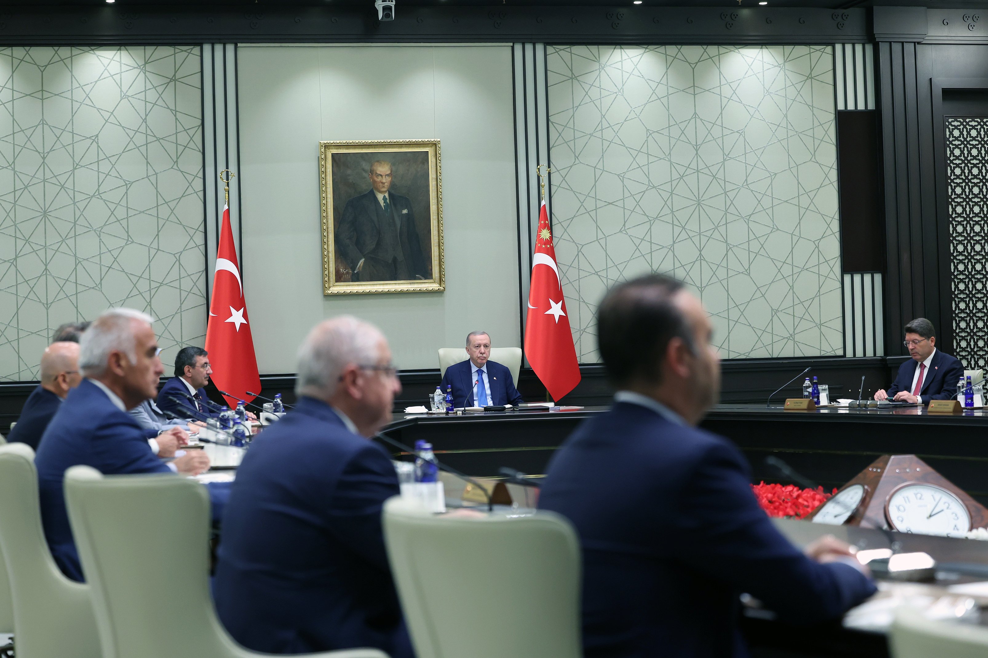 Cumhurbaşkanı Erdoğan Kabine Toplantısı