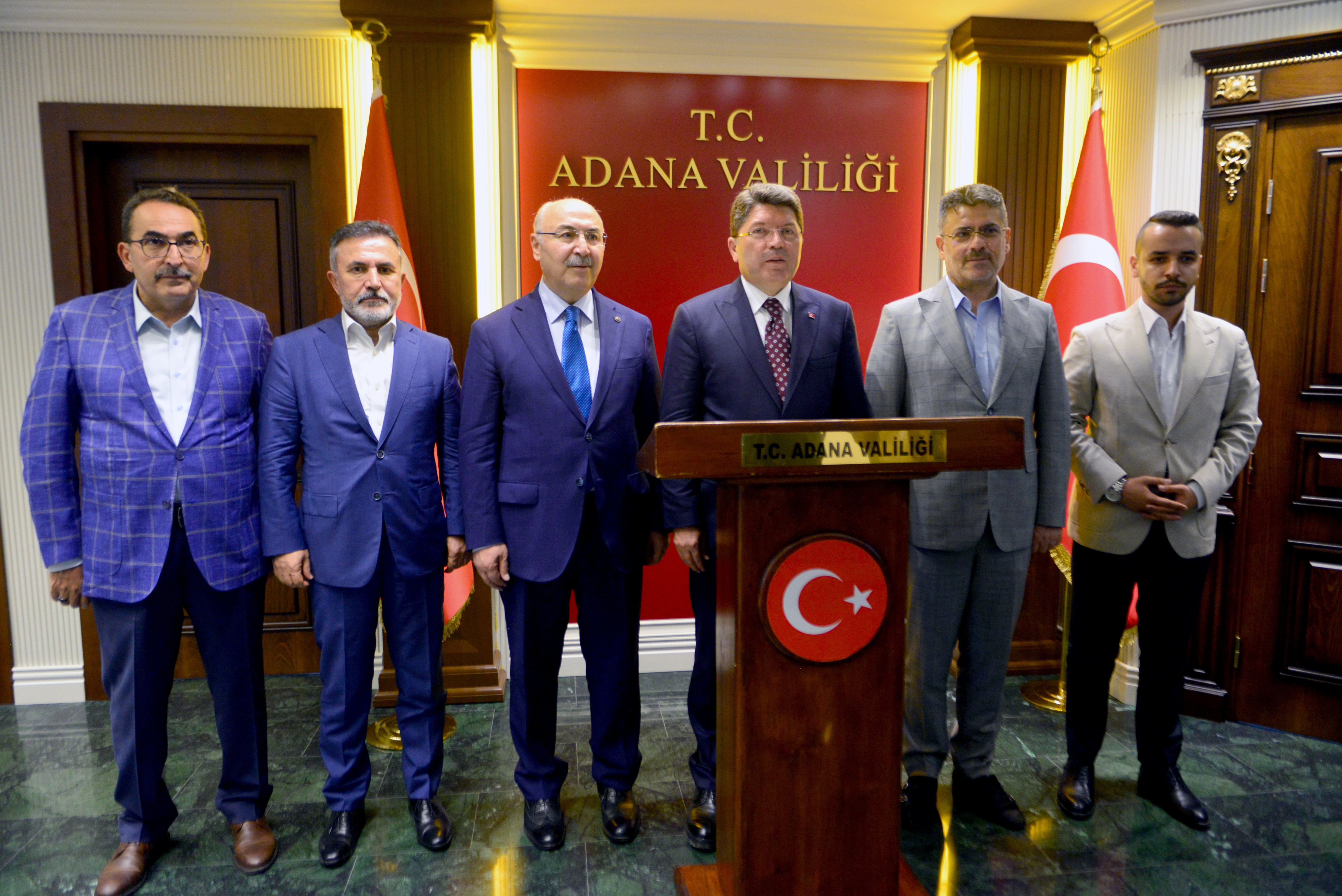 Adalet Bakanı Yılmaz Tunç AK Parti Adana İl Başkanlığı