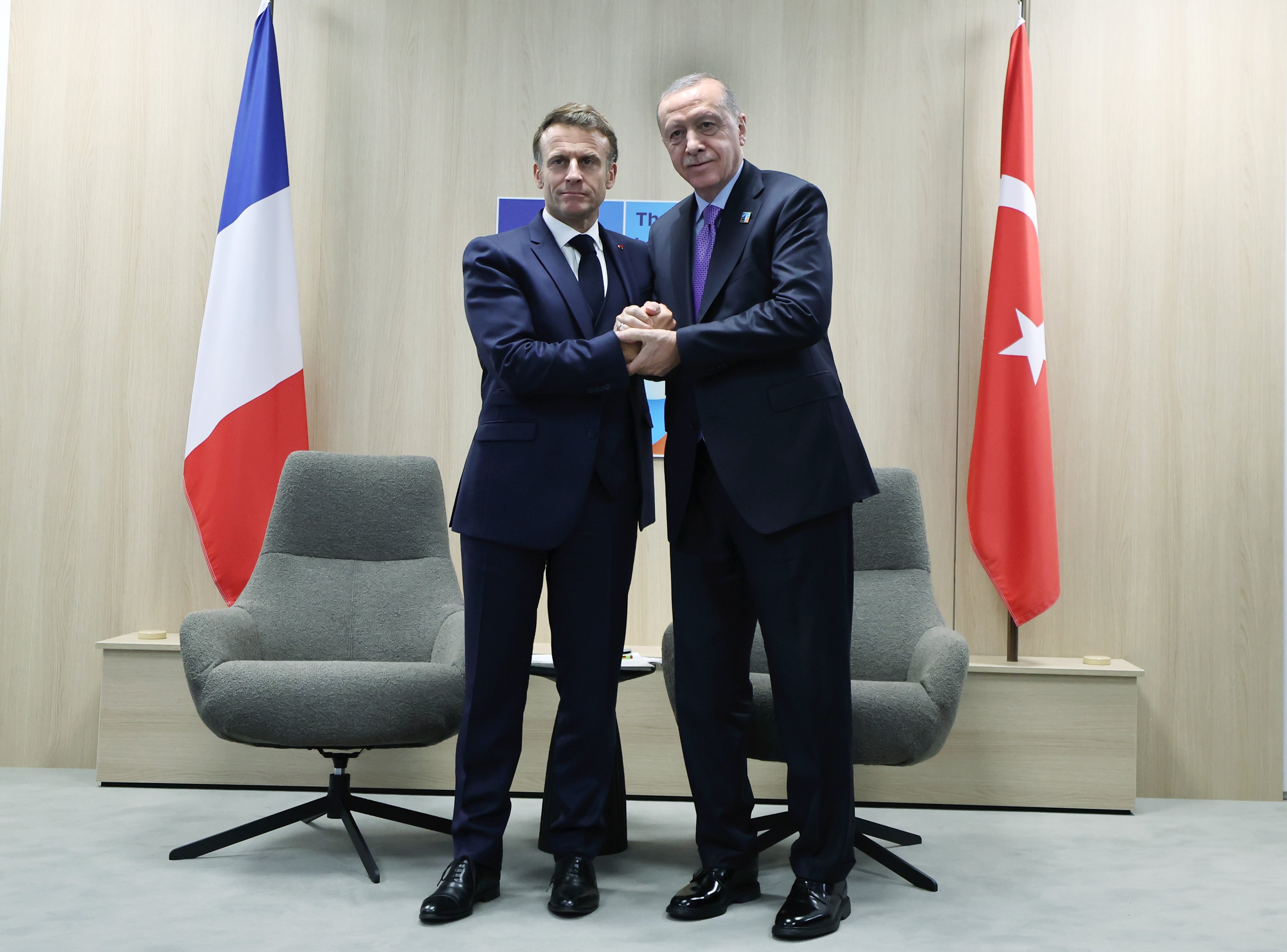 Macron ve Erdoğan Gazze Görüşmesi