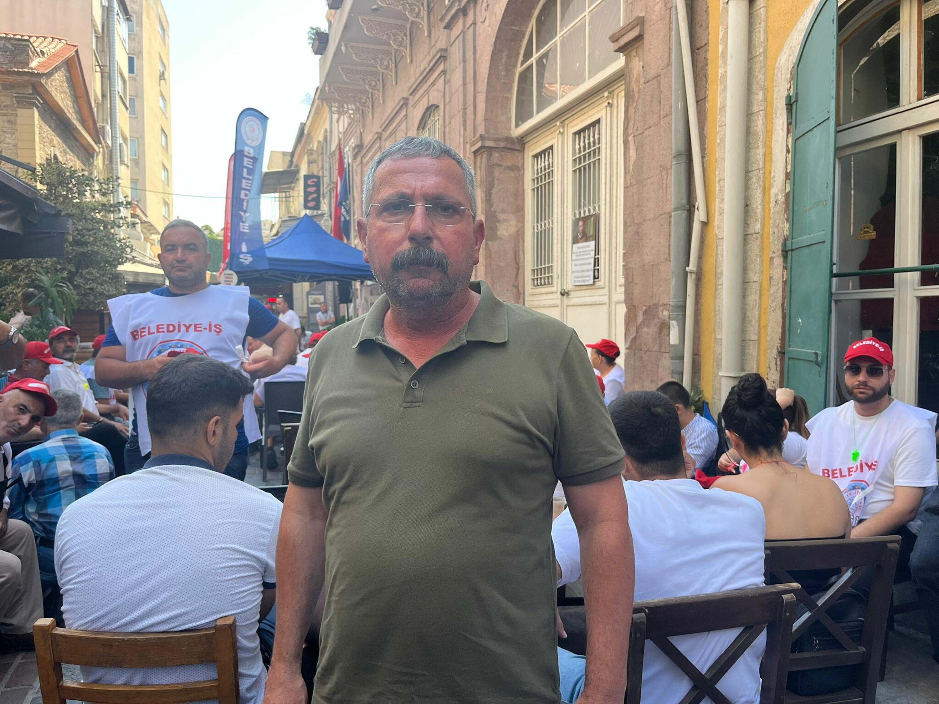 İzmir işçi eylemi