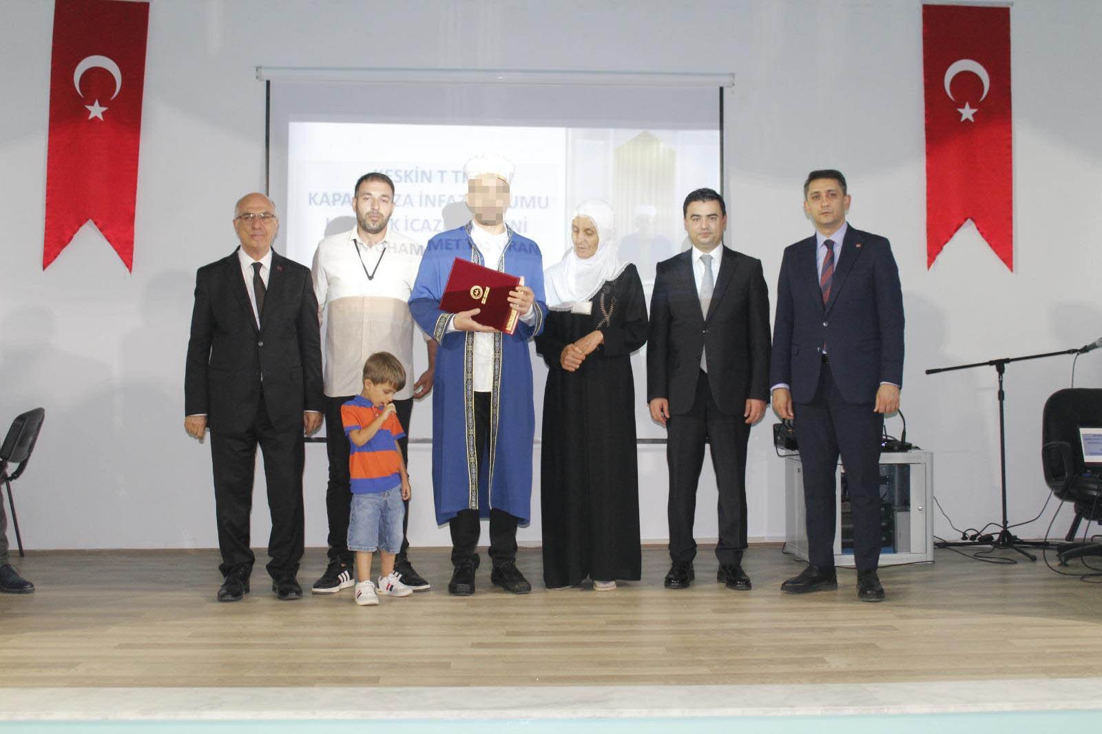 Hafızlık Belgesi Töreni