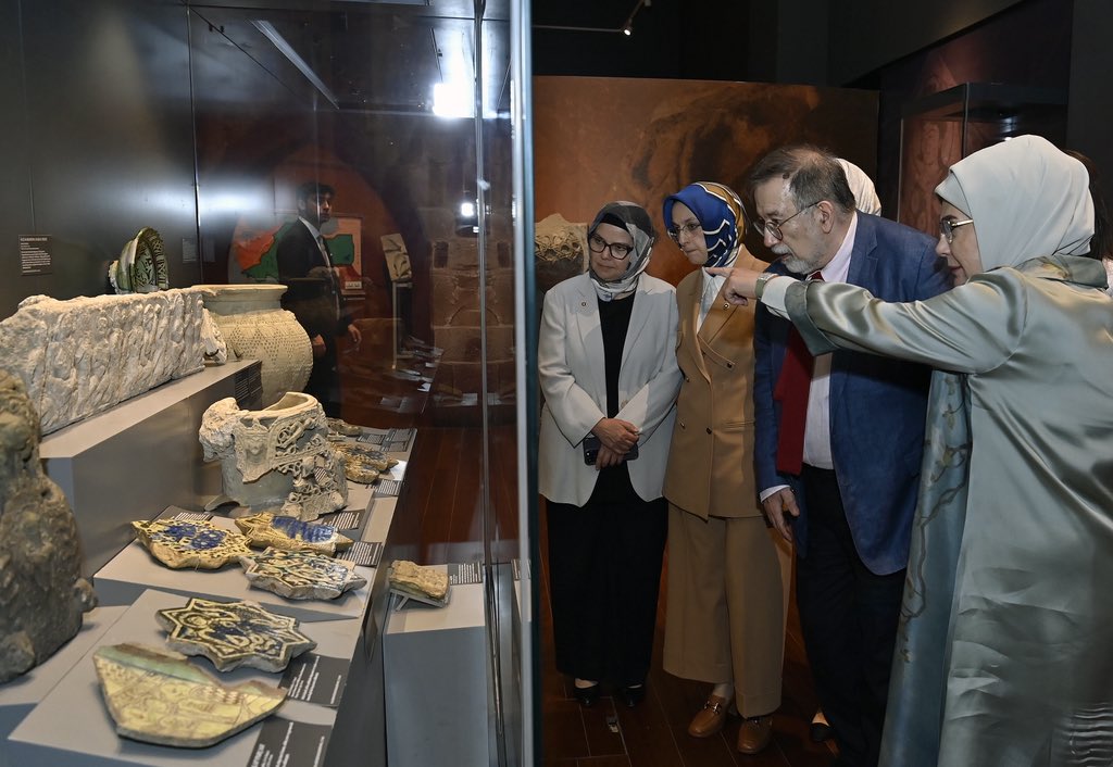 Emine Erdoğan Anadolu Selçukluları Sergisi