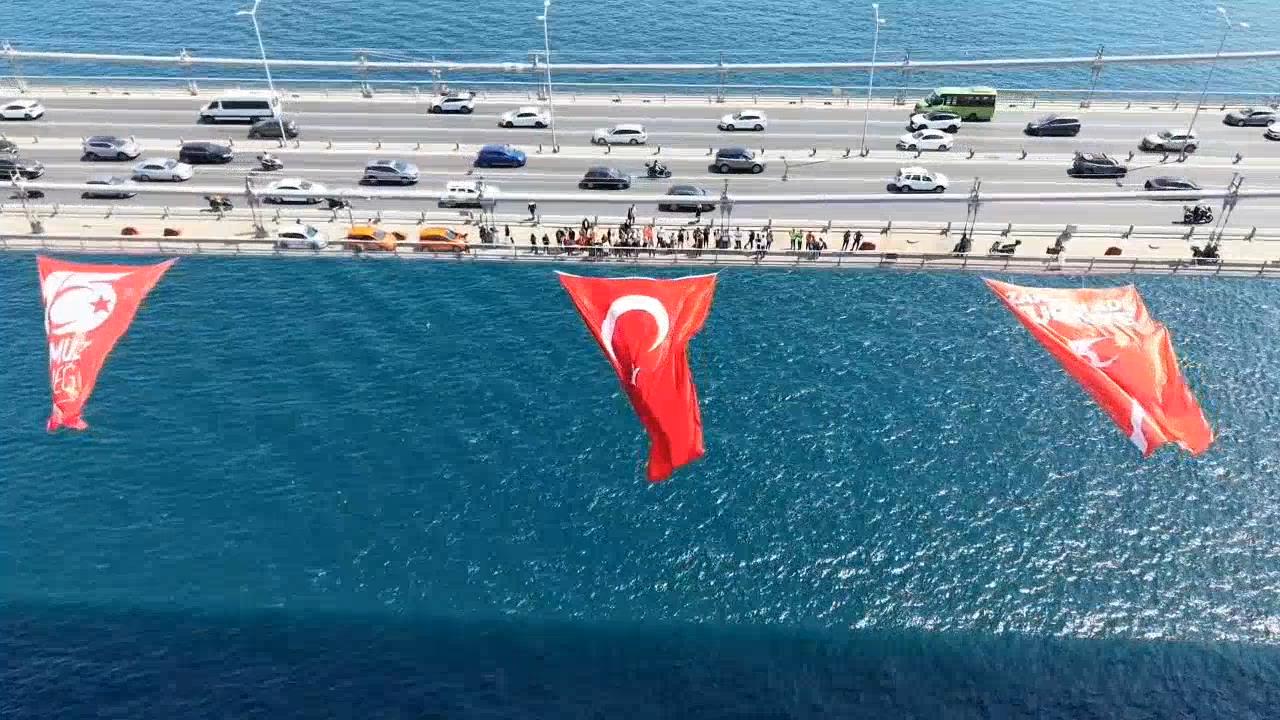 15 Temmuz Şehitler Köprüsü Havadan Görünüm