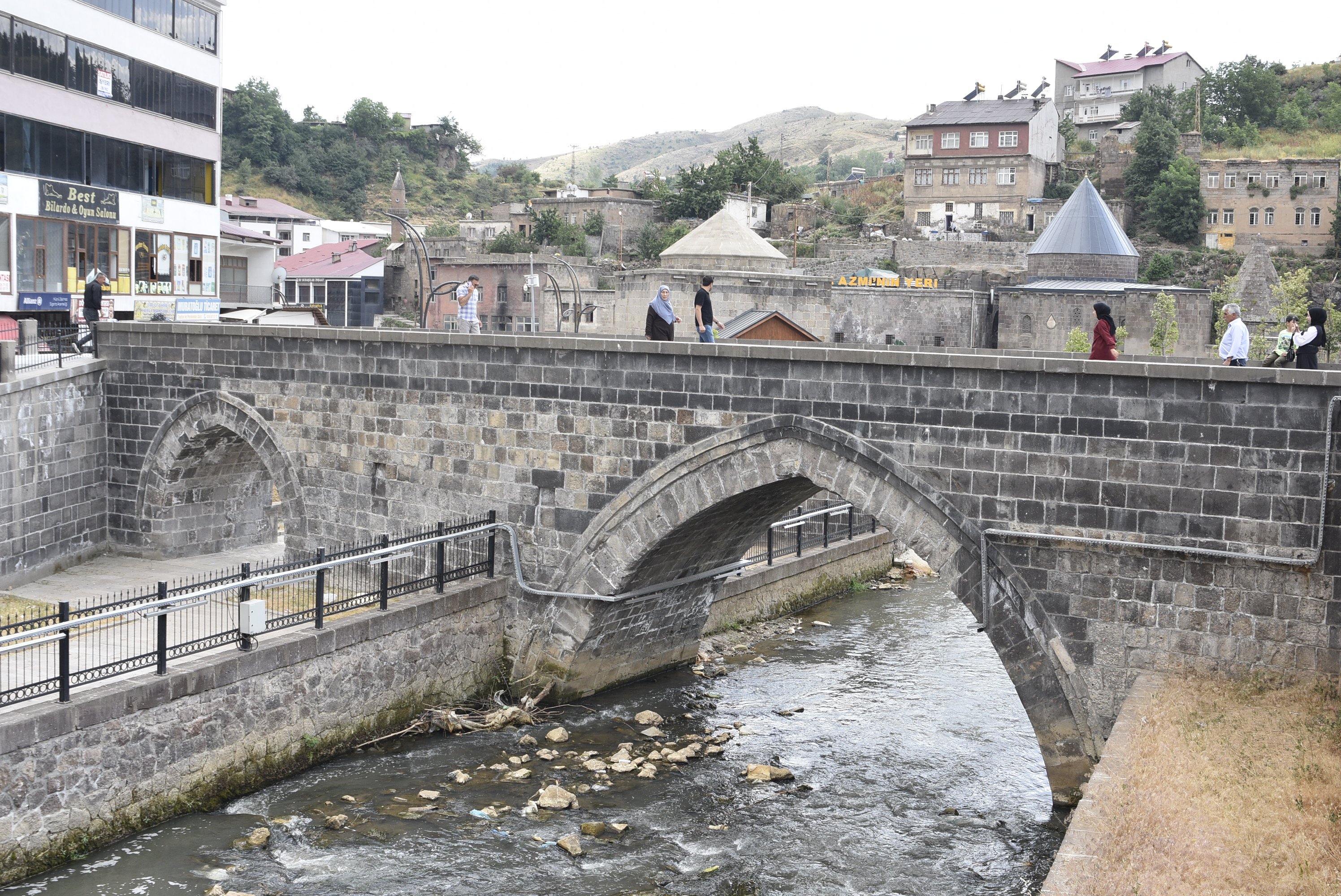 Hüsrev Paşa Hamamı restorasyon çalışmaları